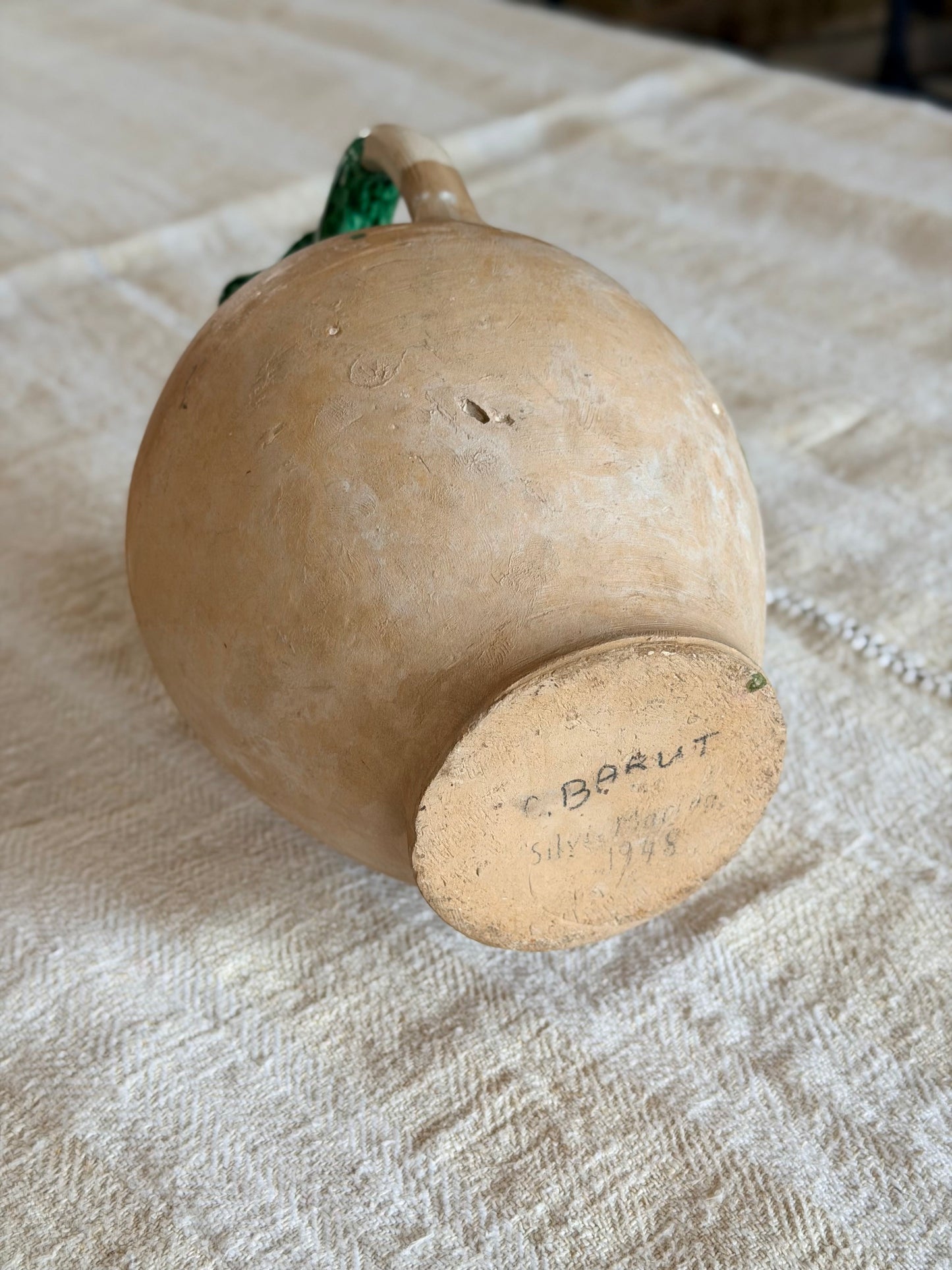 Vaza din ceramica de colecție Italia, 1900