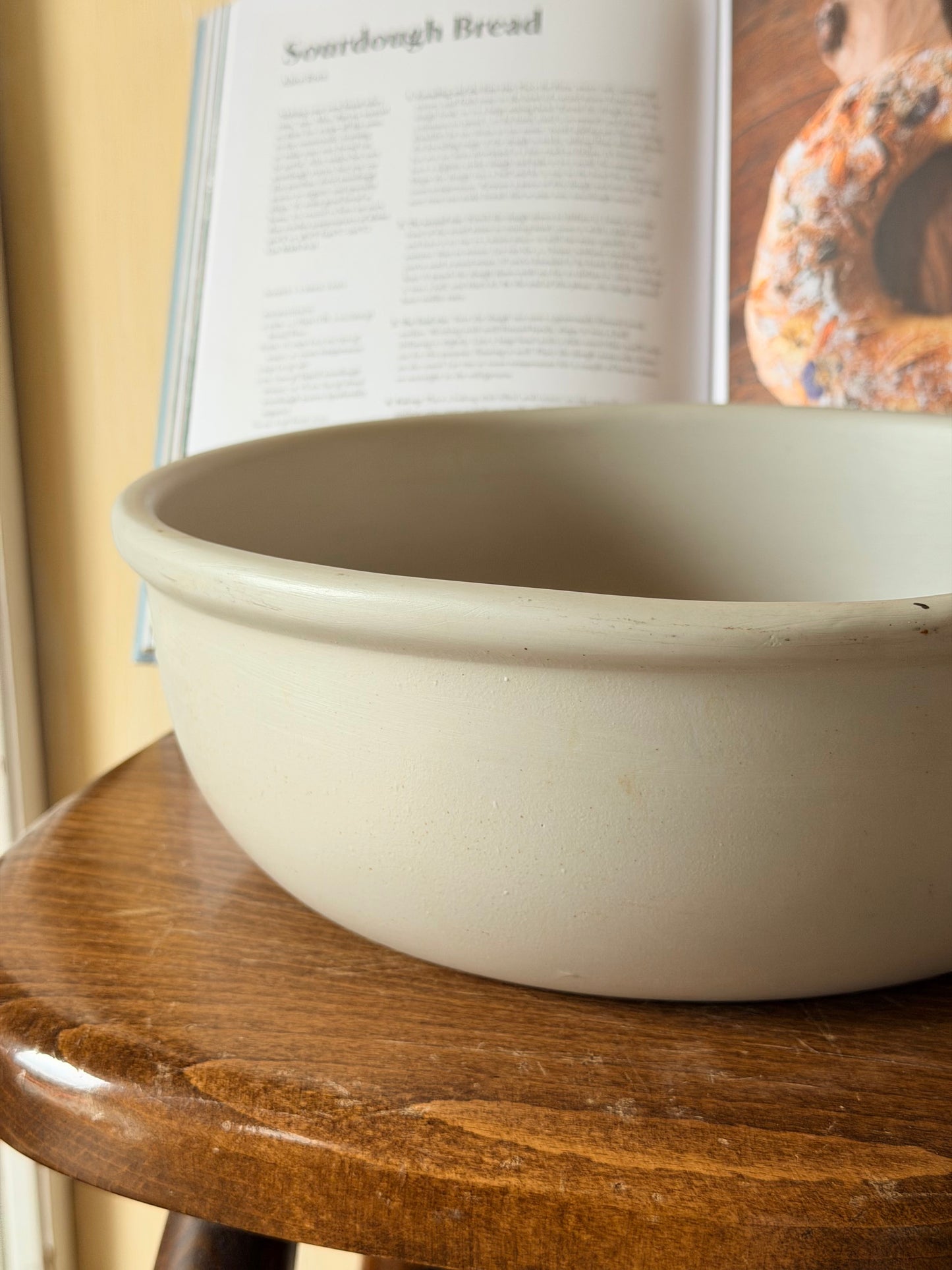 Bol mare de salata/frământat din ceramica