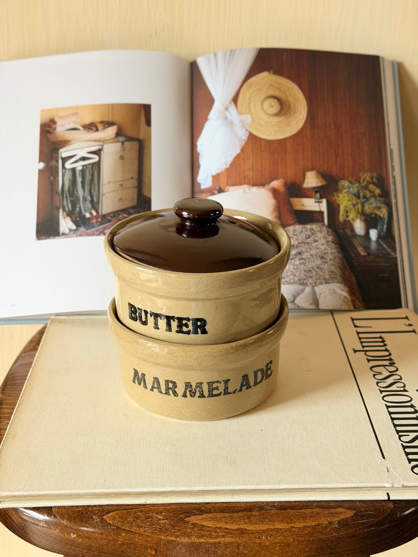 Set de 2 recipiente din ceramica Moira England