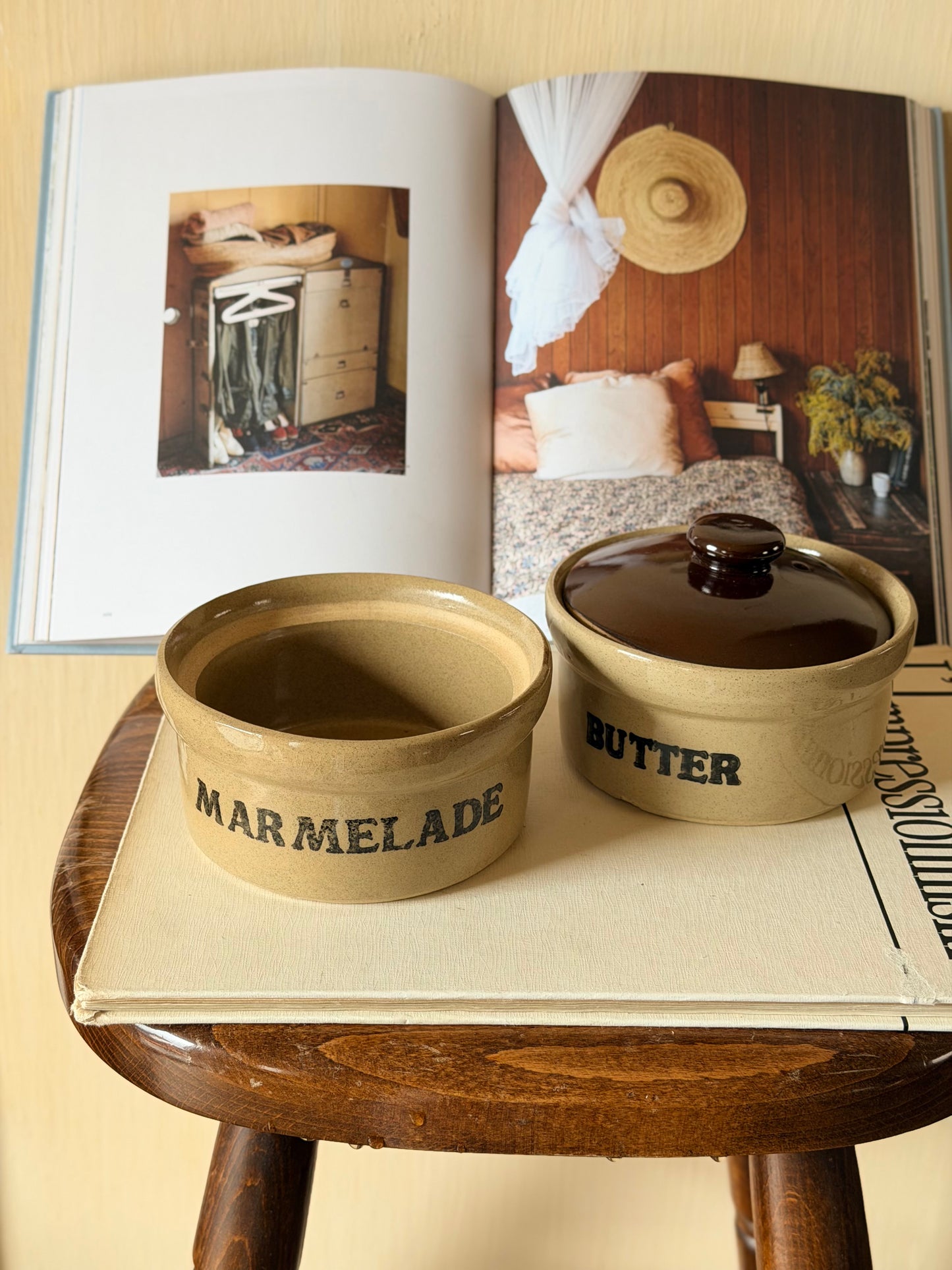 Set de 2 recipiente din ceramica Moira England