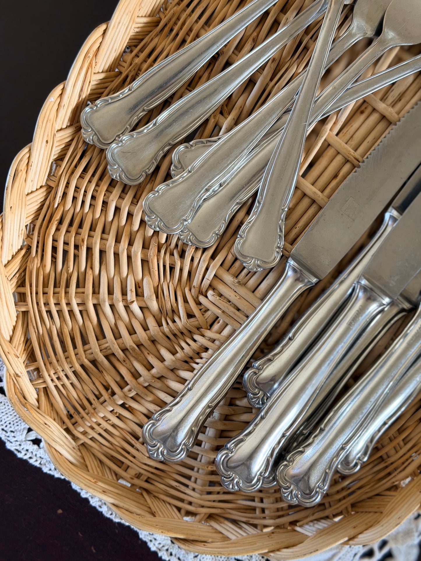 Set de 12 tacâmuri vintage Rostfrei Solingen