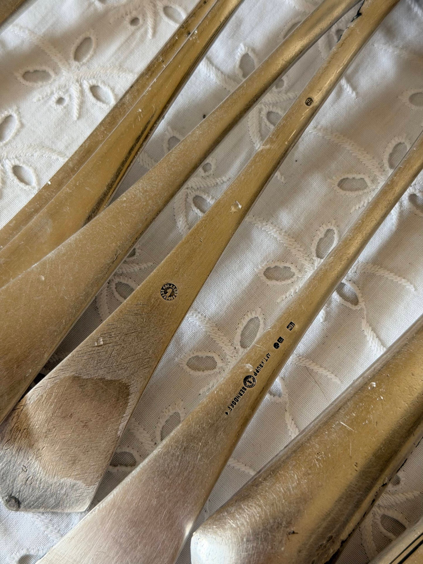 Set de 21 tacâmuri vintage argintate mix&match