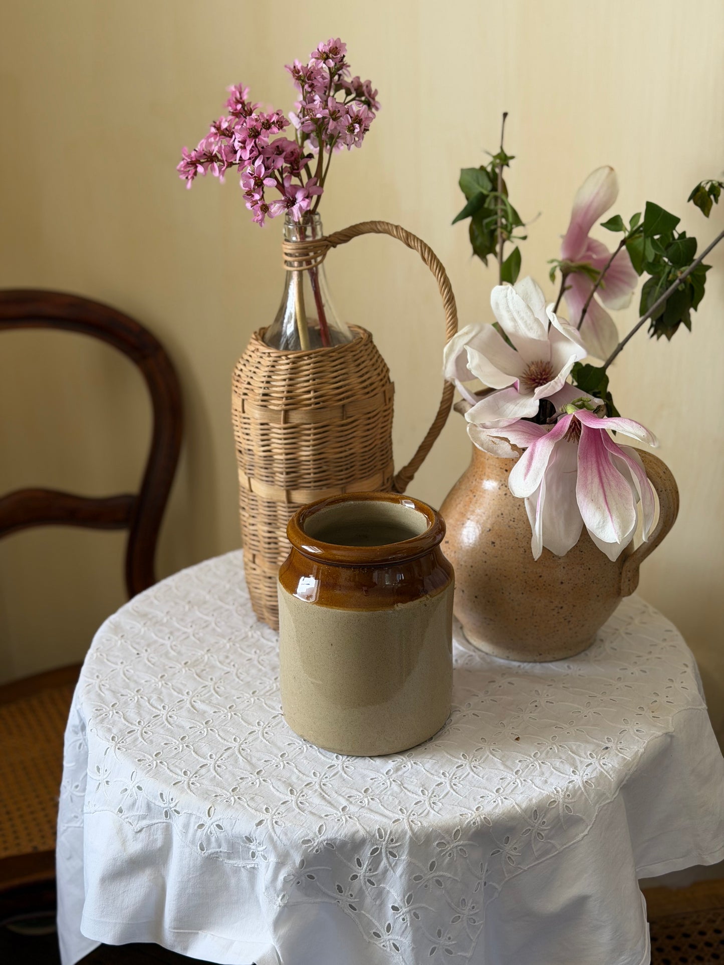 Borcan din ceramică glazurată Moira Pottery, England