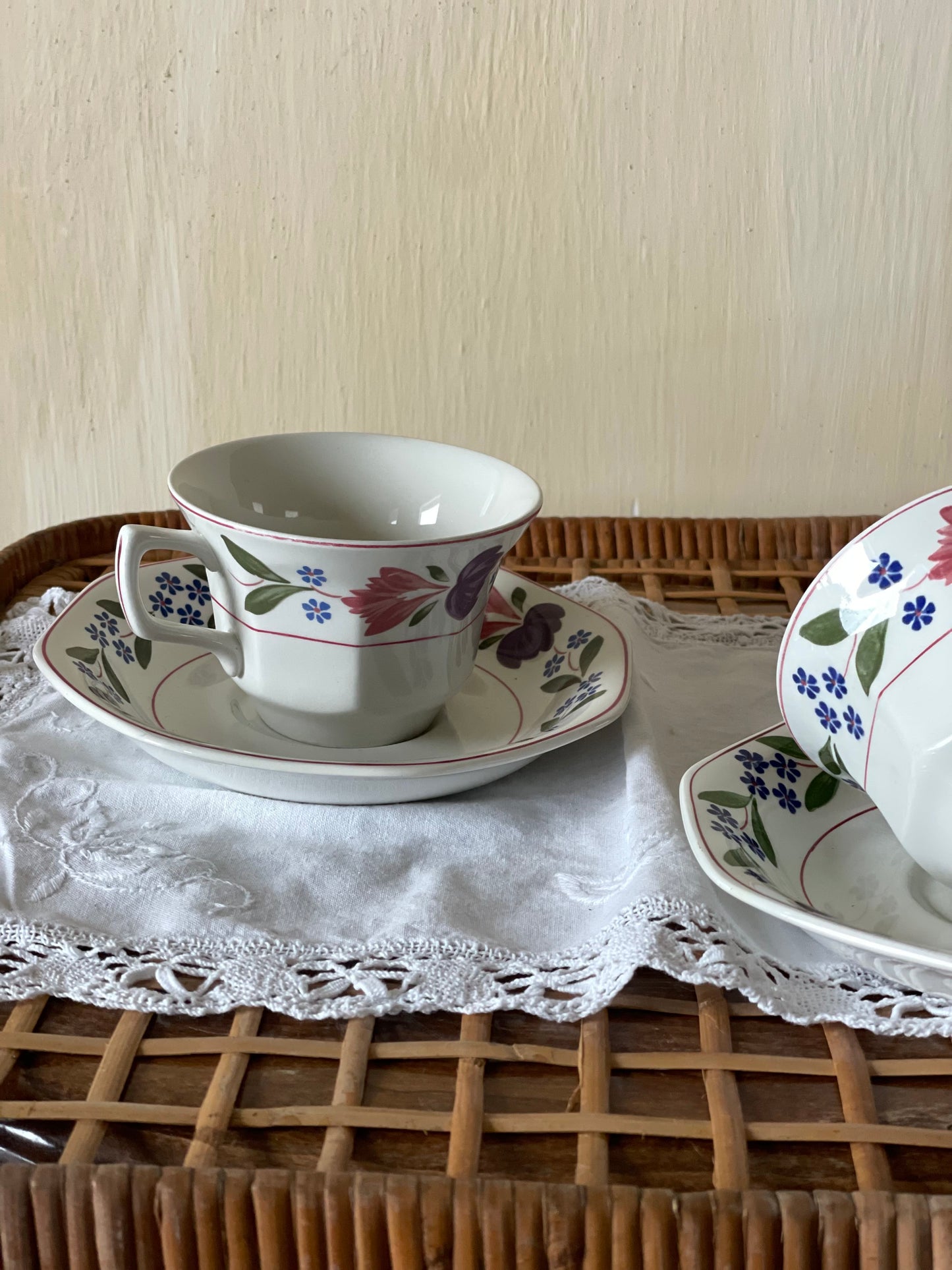 Set cană și farfurie Adams Old Colonial, England