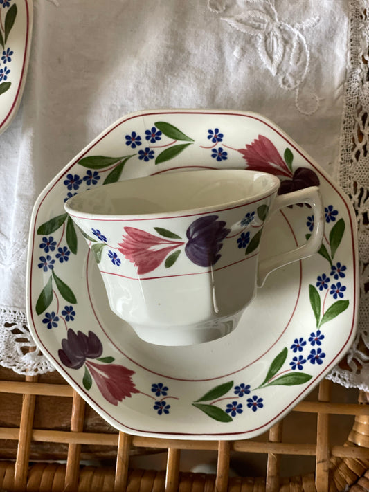 Set cană și farfurie Adams Old Colonial, England