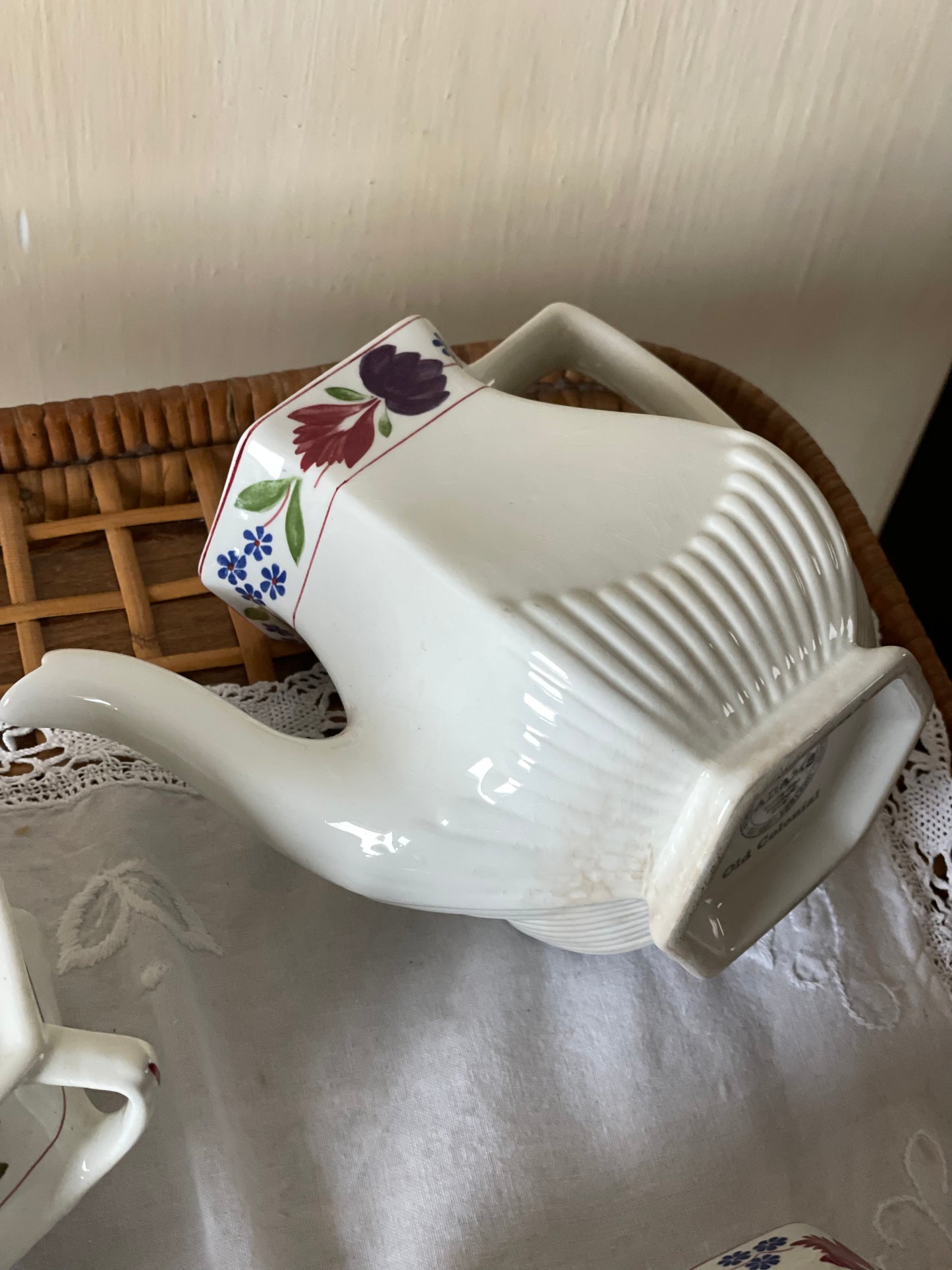 Set de ceainic, zaharniță și latieră Adams Old Colonial, England