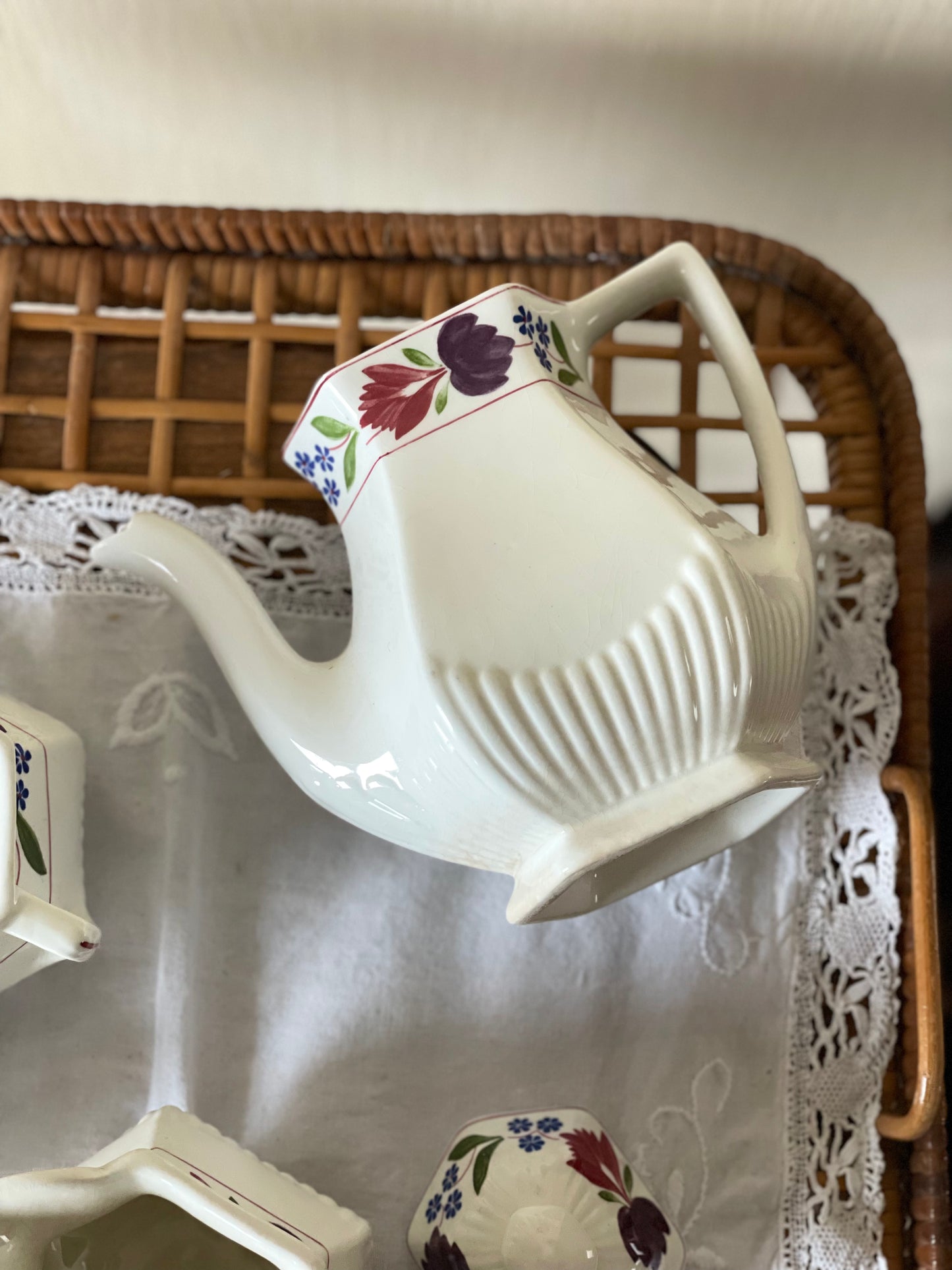 Set de ceainic, zaharniță și latieră Adams Old Colonial, England