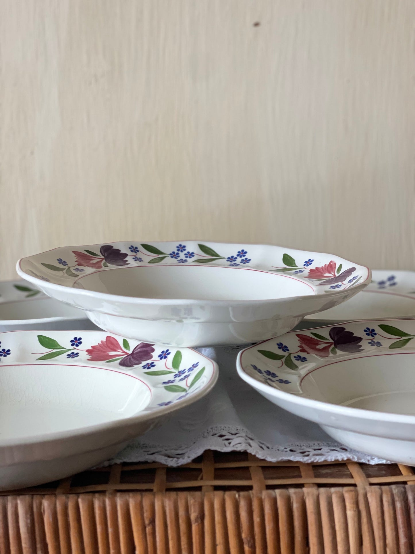 Farfurii adânci ceramică Adams Old Colonial, England