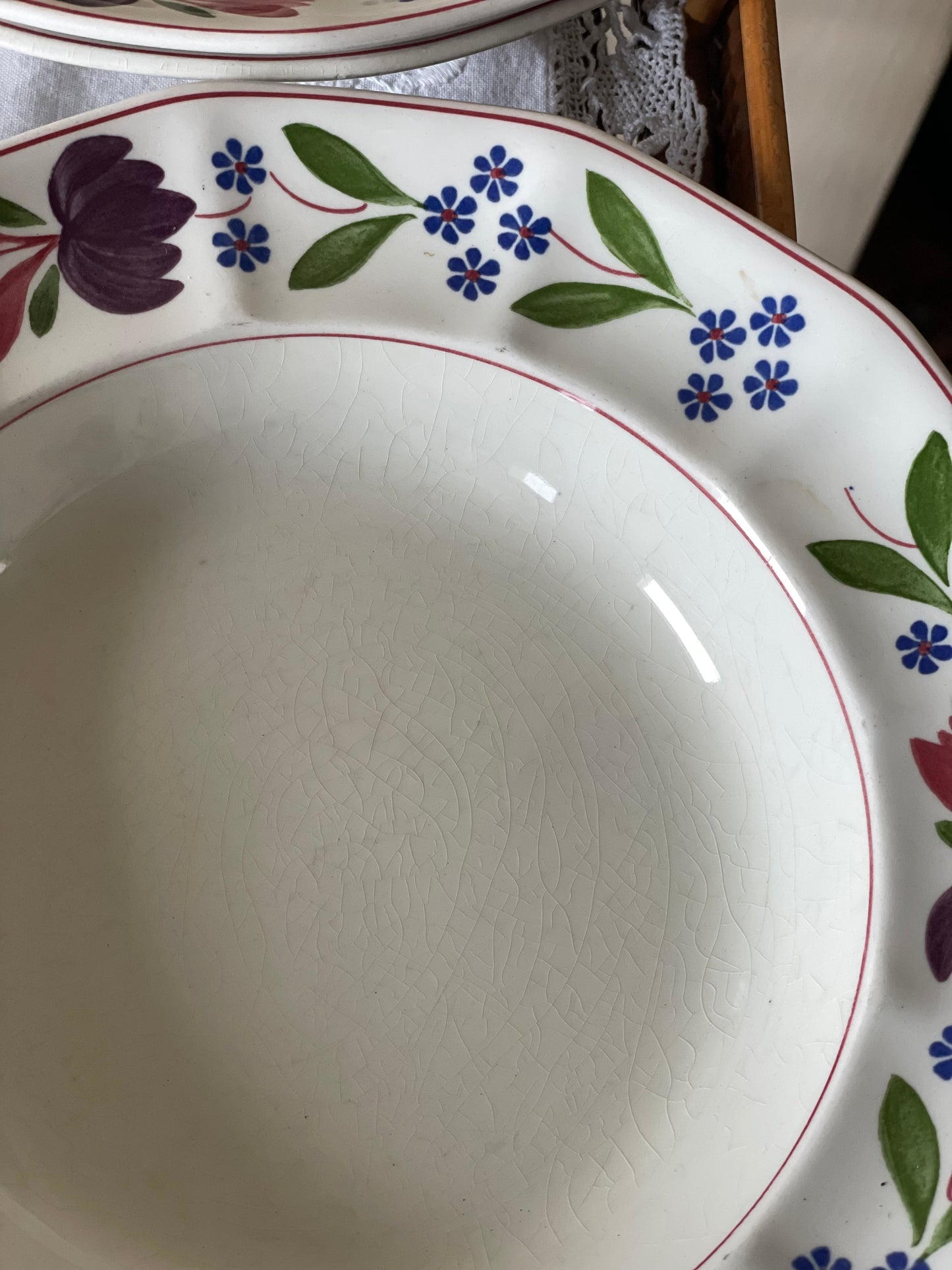 Farfurii adânci ceramică Adams Old Colonial, England