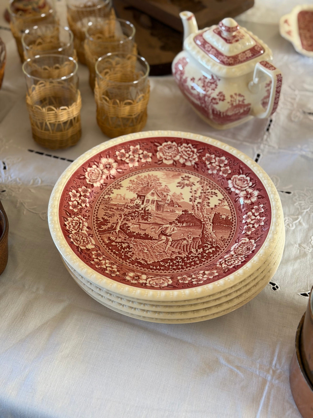 Set de 5 farfurii impecabile Villeroy&Boch Rusticana