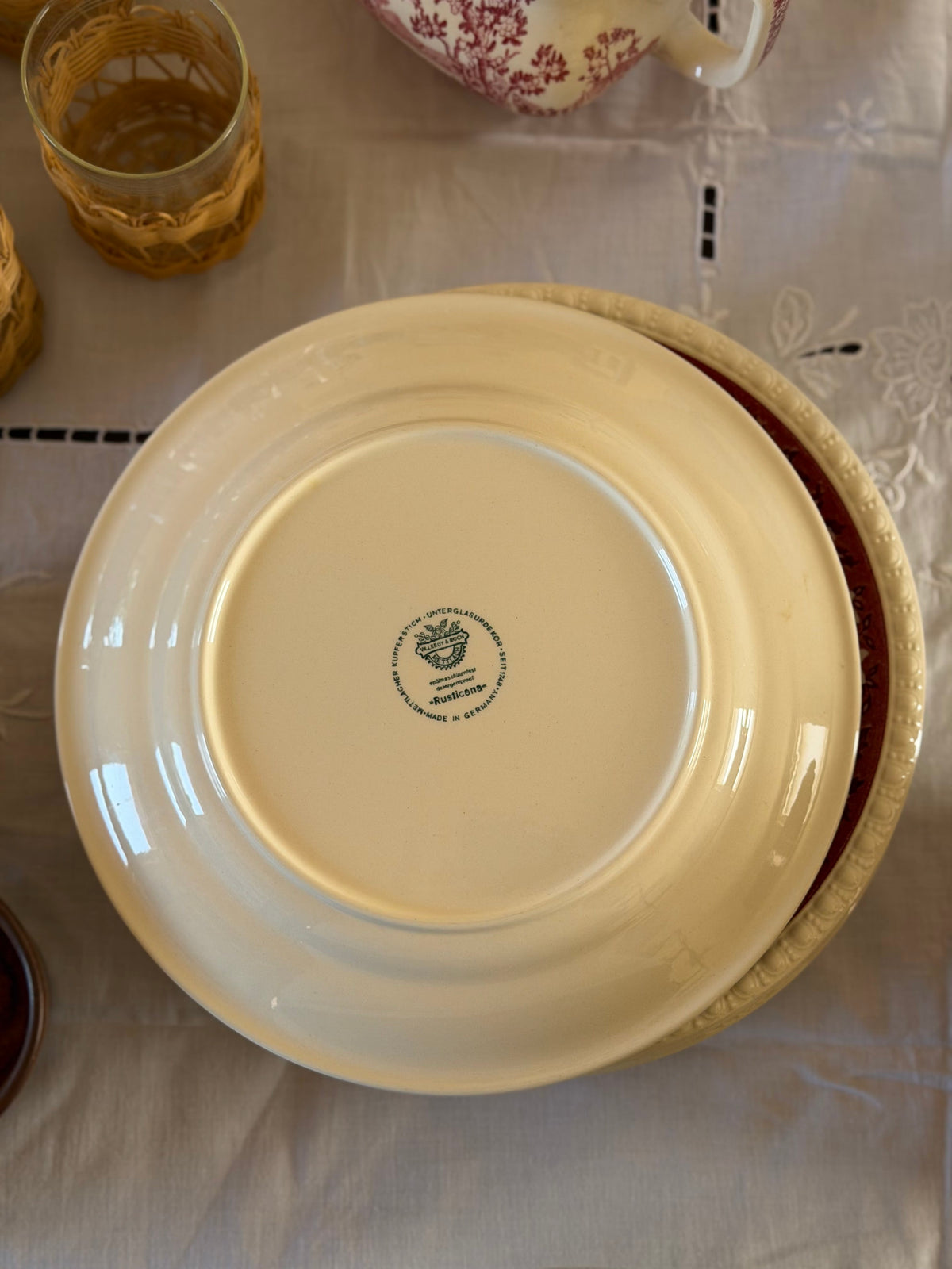 Set de 5 farfurii impecabile Villeroy&Boch Rusticana