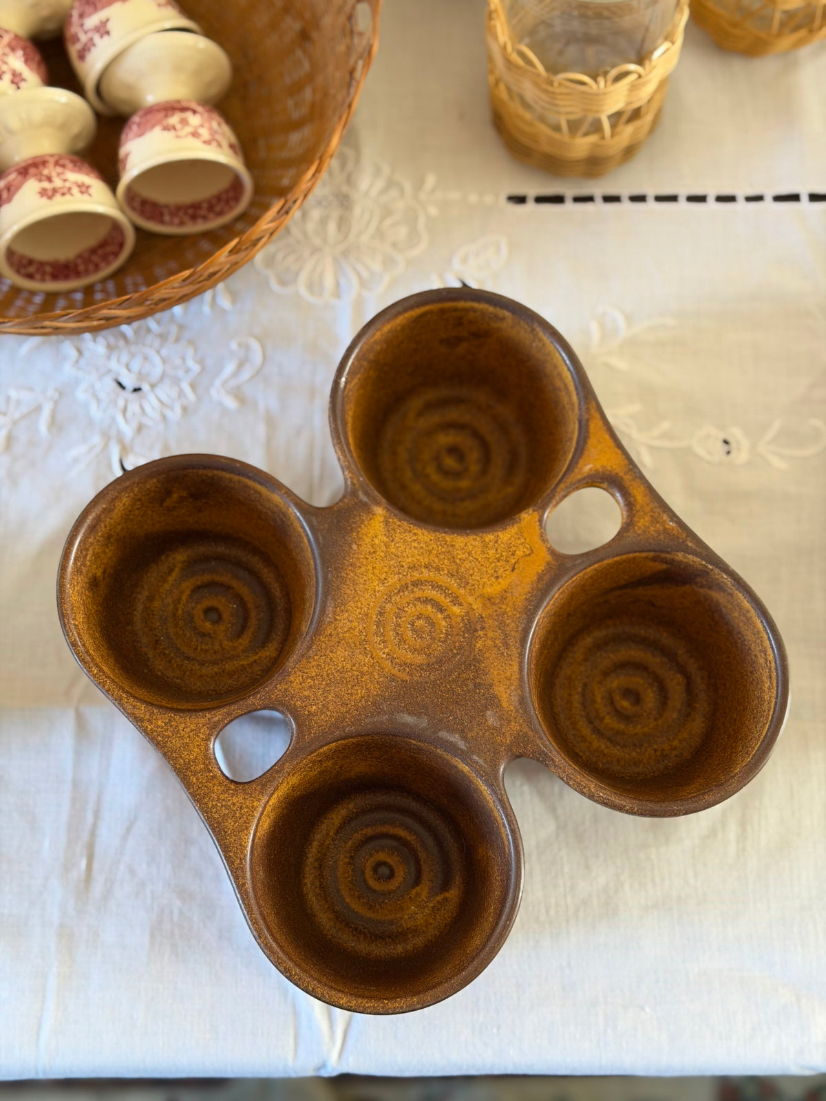 Forma de copt/servire din ceramica glazurata