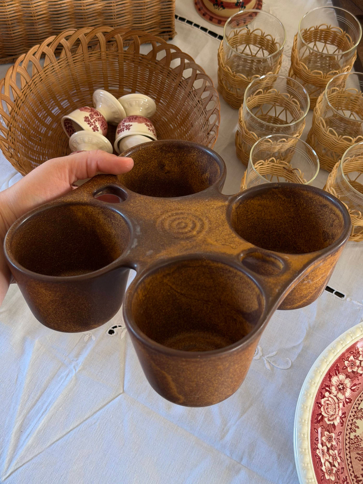 Forma de copt/servire din ceramica glazurata