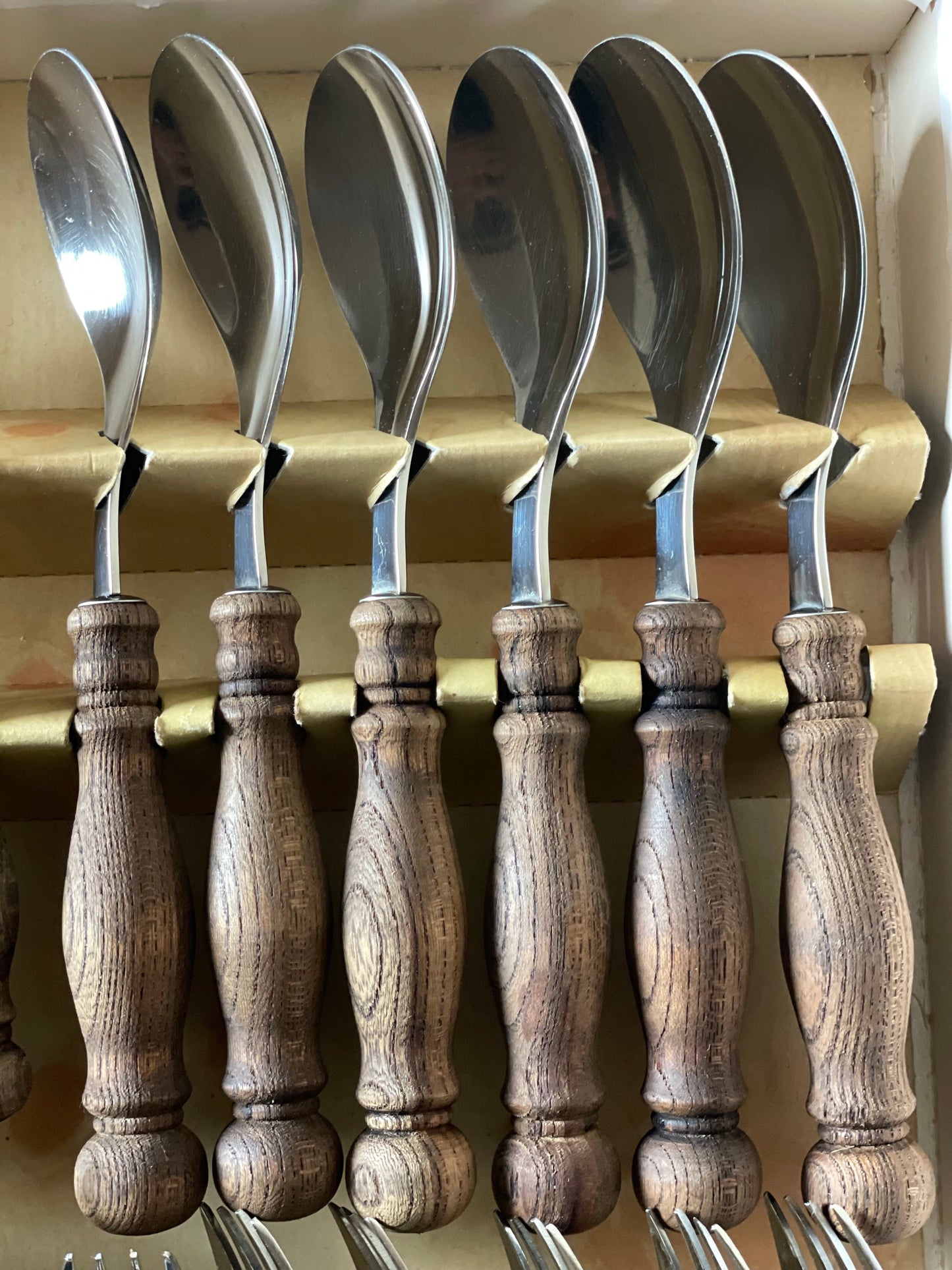 Set de 24 tacâmuri vintage WMF, Burgund