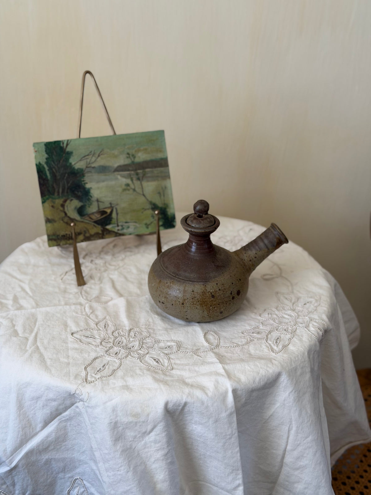 Ulcior unic traditional japonez (karakara), ceramica din Tsuboya