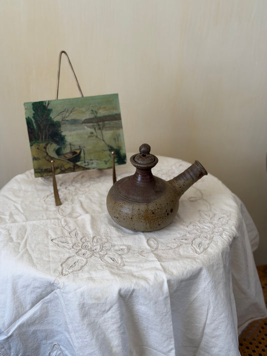 Ulcior unic traditional japonez (karakara), ceramica din Tsuboya