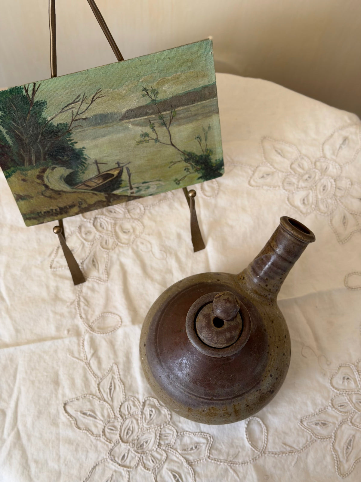 Ulcior unic traditional japonez (karakara), ceramica din Tsuboya
