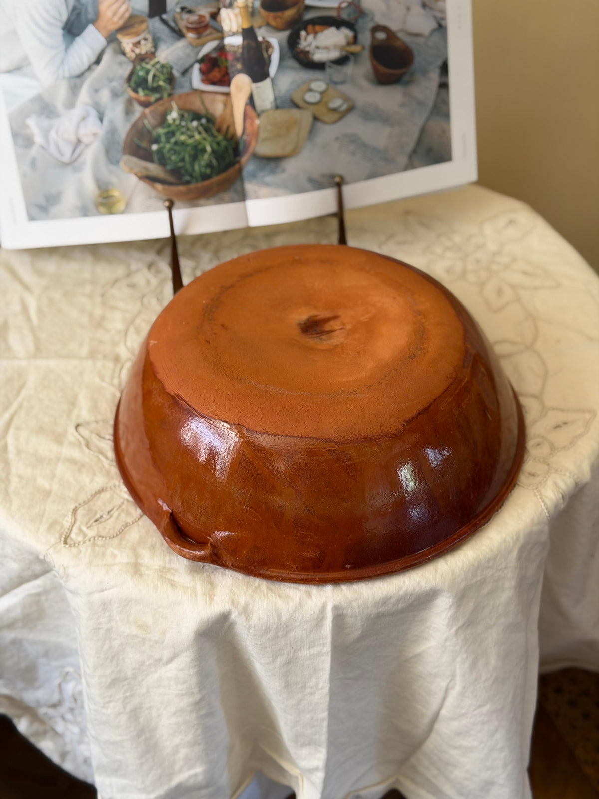 Boluri de diverse dimensiuni din teracota glazurată, sec XIX