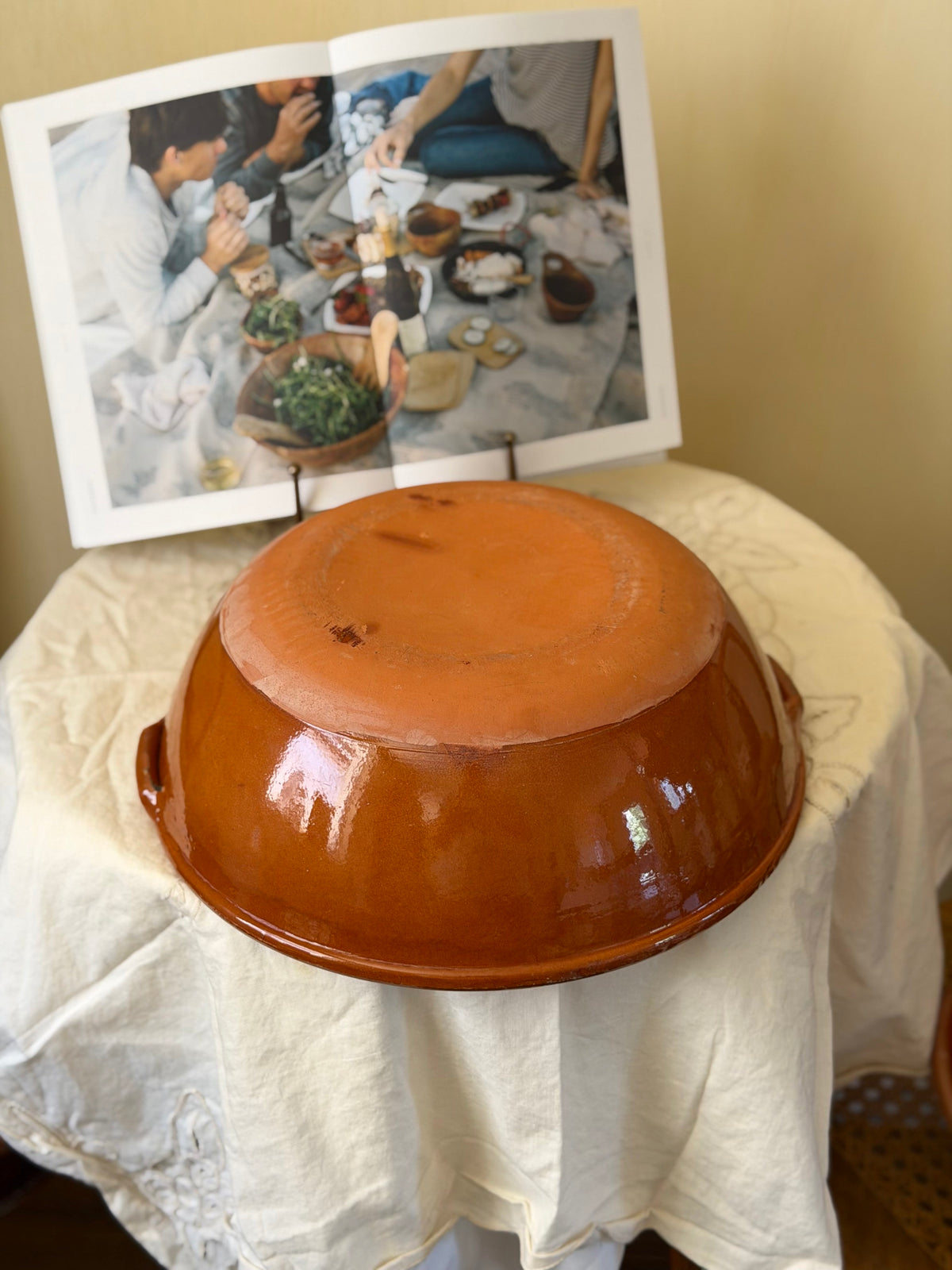 Boluri de diverse dimensiuni din teracota glazurată, sec XIX
