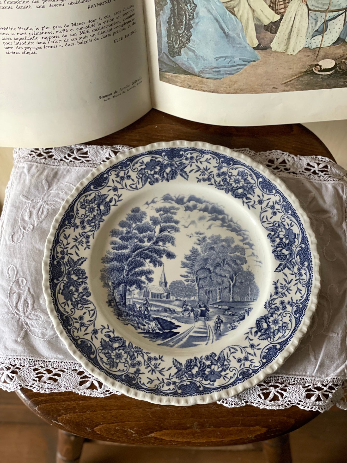 Farfurie porțelan Olde England Royal TudorWare, 1950