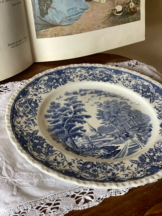 Farfurie porțelan Olde England Royal TudorWare, 1950