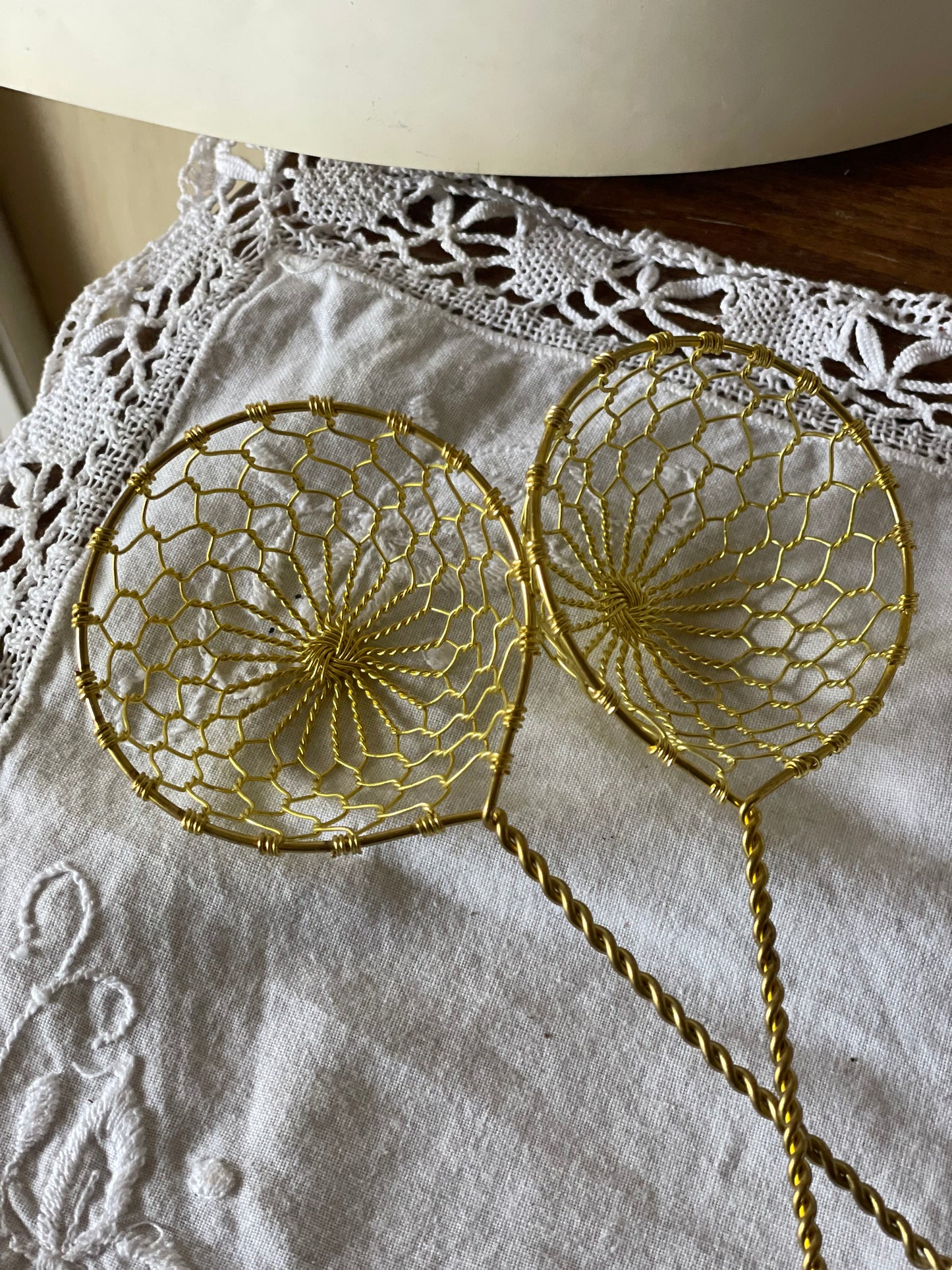 Set de 2 strecurǎtori asiatice vintage, 1960