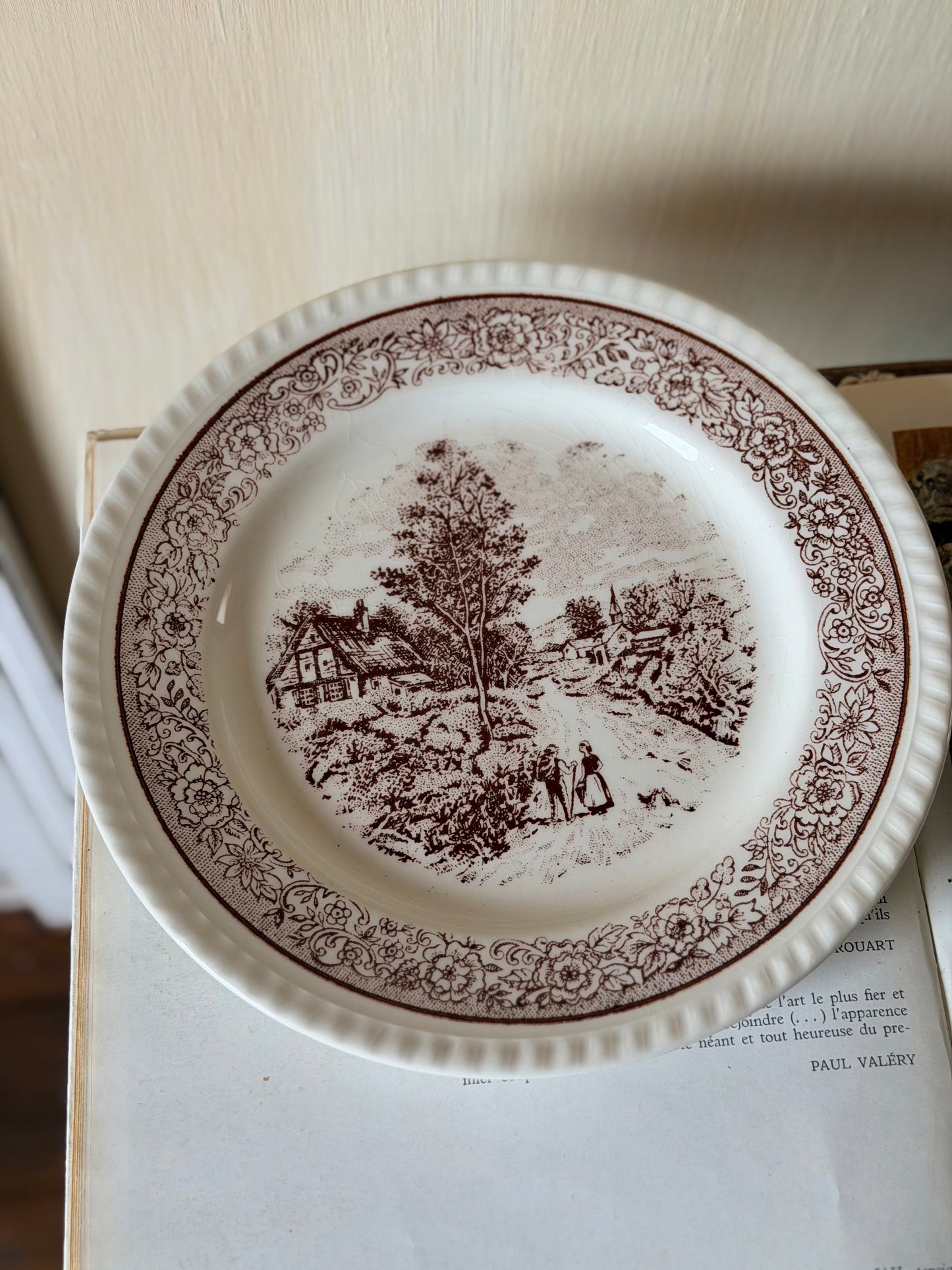 Set de 2 farfurii mix&match cu peisagistică