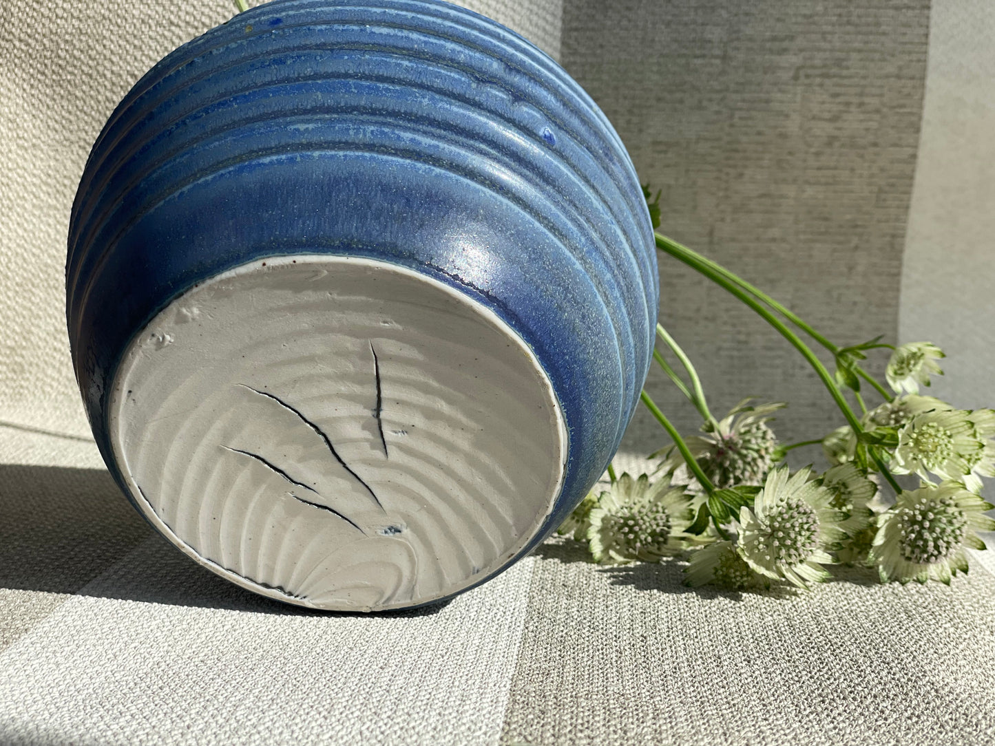 Recipient unic stil japonez cu capac, lucrat manual