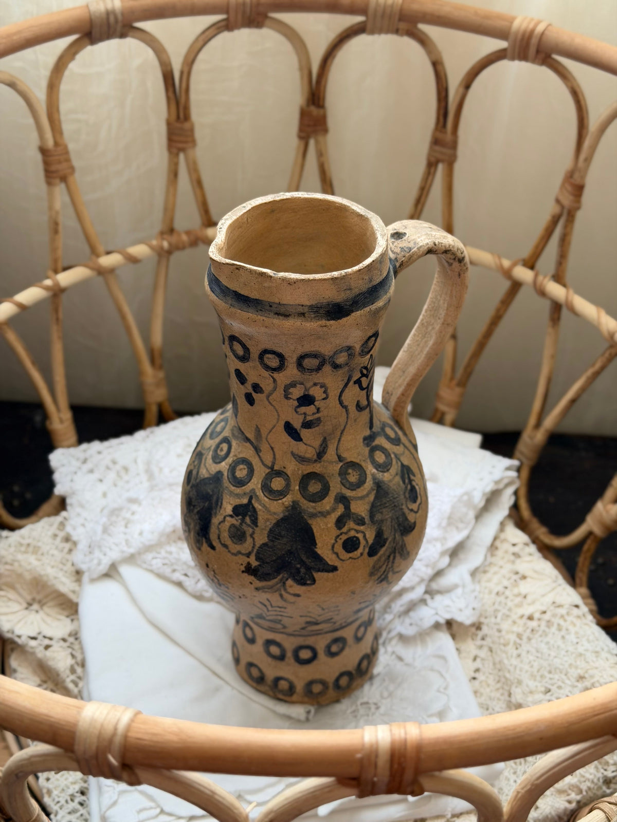 Canceu tradițional înalt din ceramica