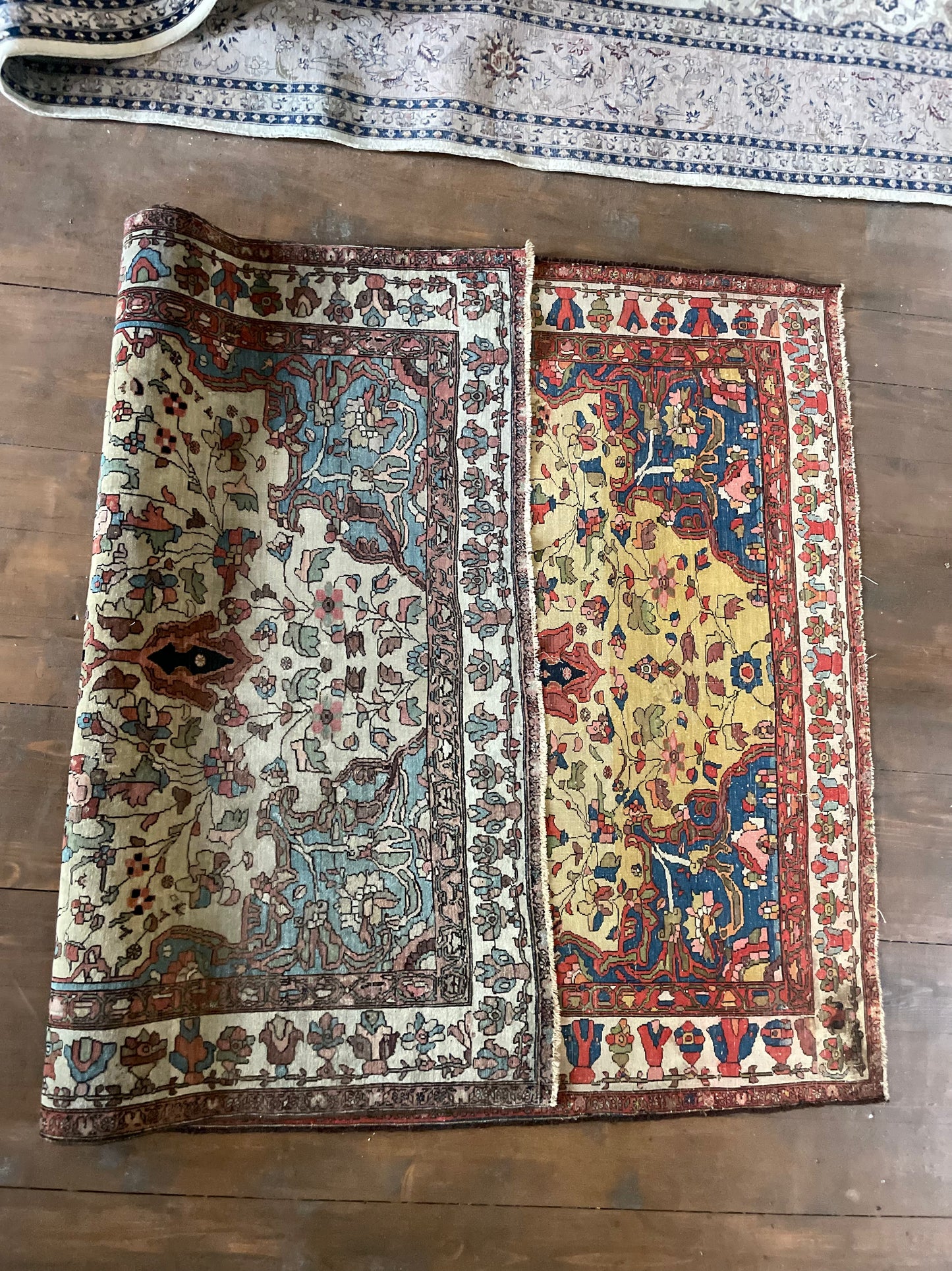 Covor tradițional persan lucrat manual 100% lână