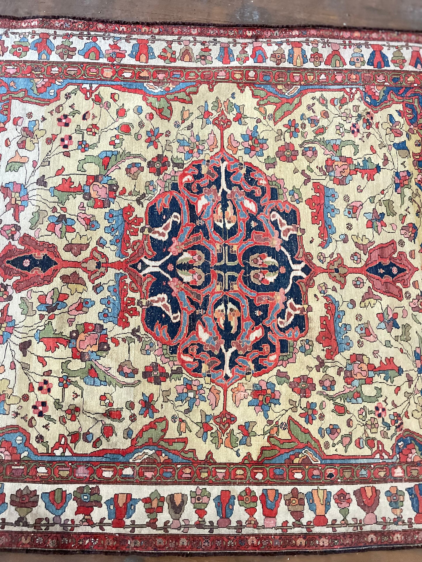 Covor tradițional persan lucrat manual 100% lână