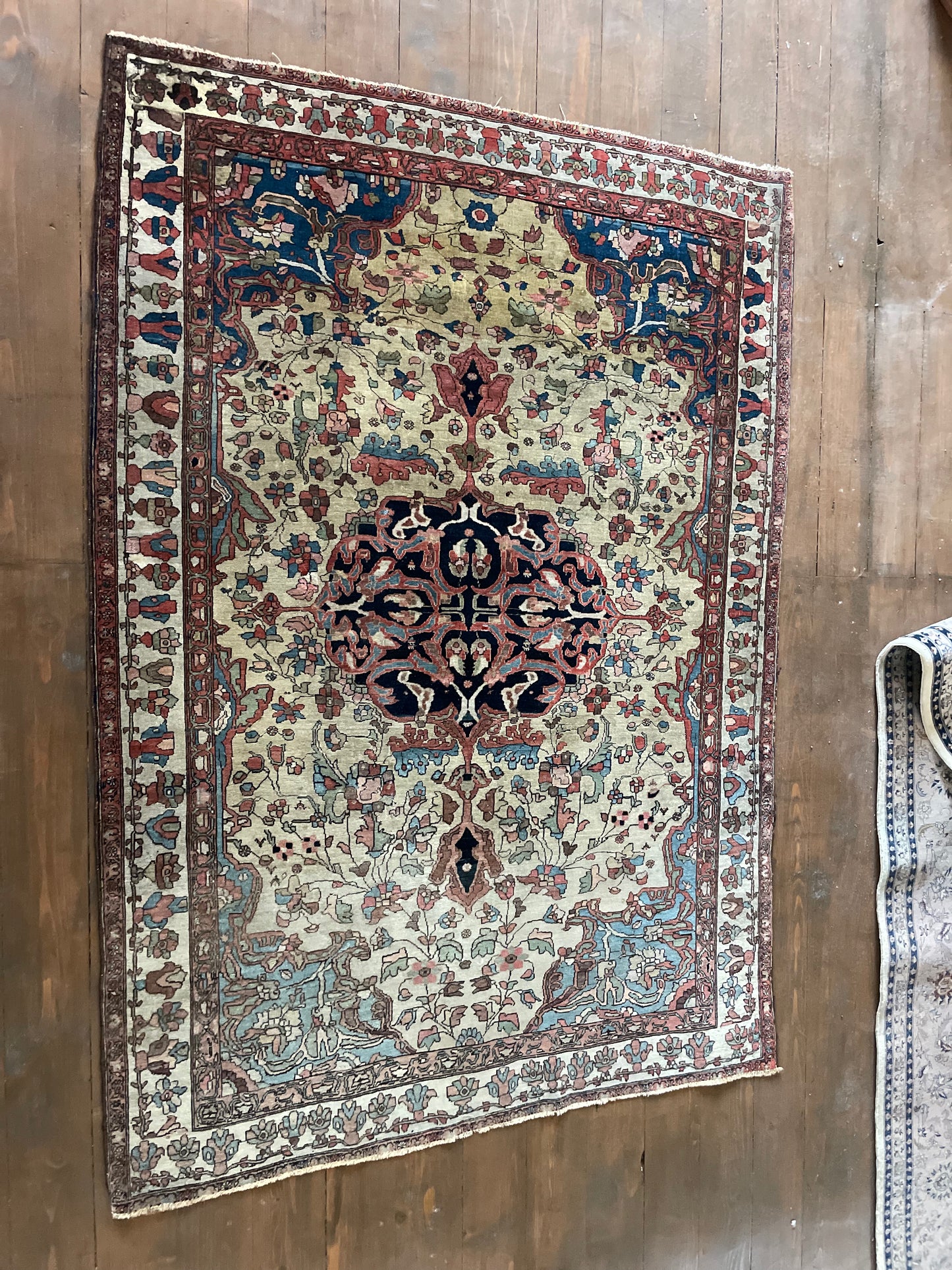 Covor tradițional persan lucrat manual 100% lână