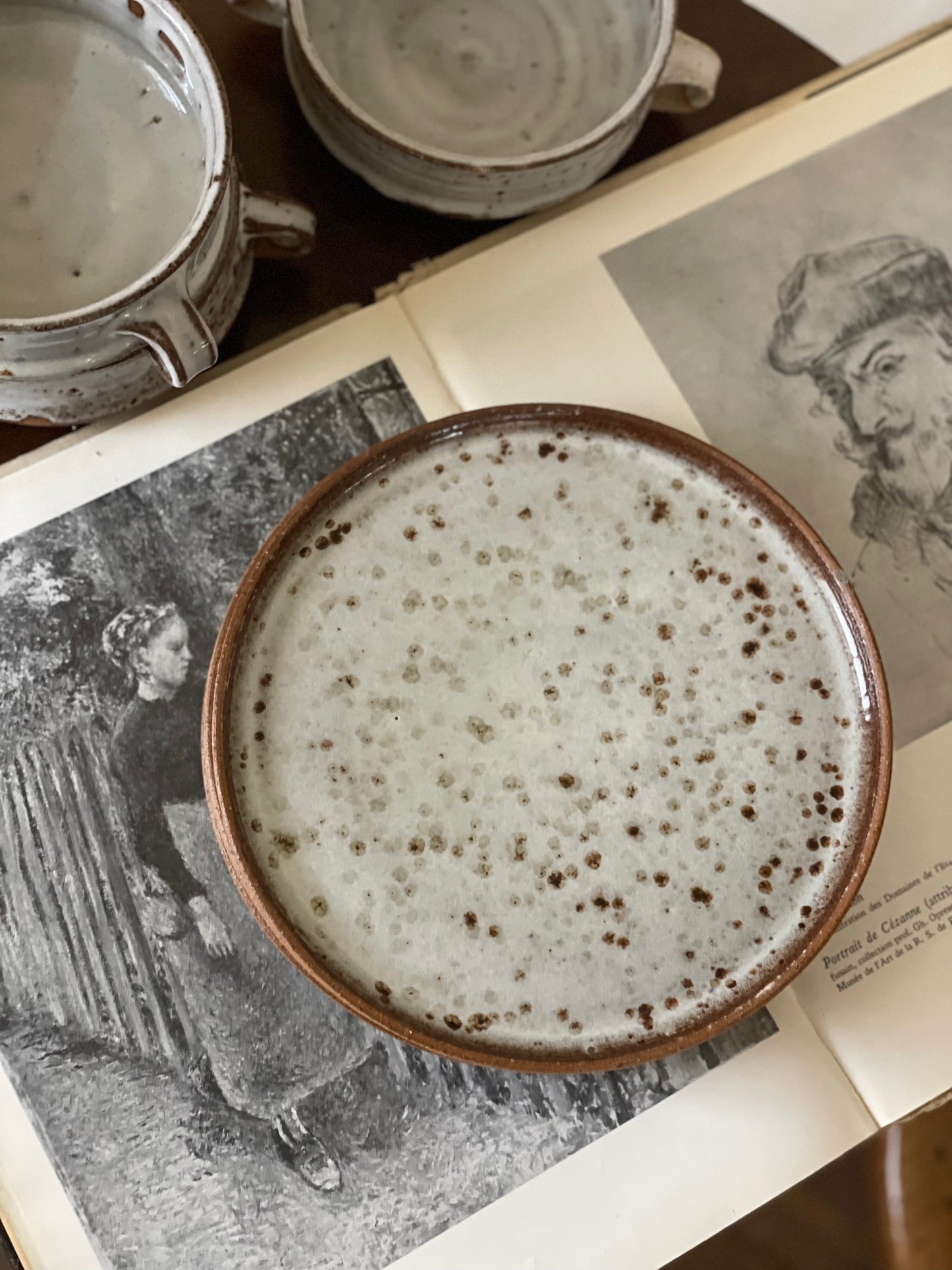 Farfurii ceramică glazurată Peter Fitzner