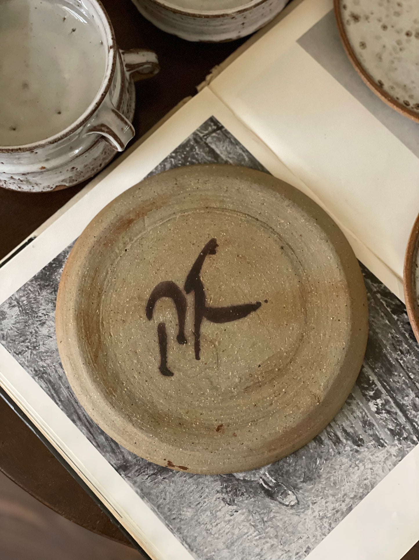 Farfurii ceramică glazurată Peter Fitzner