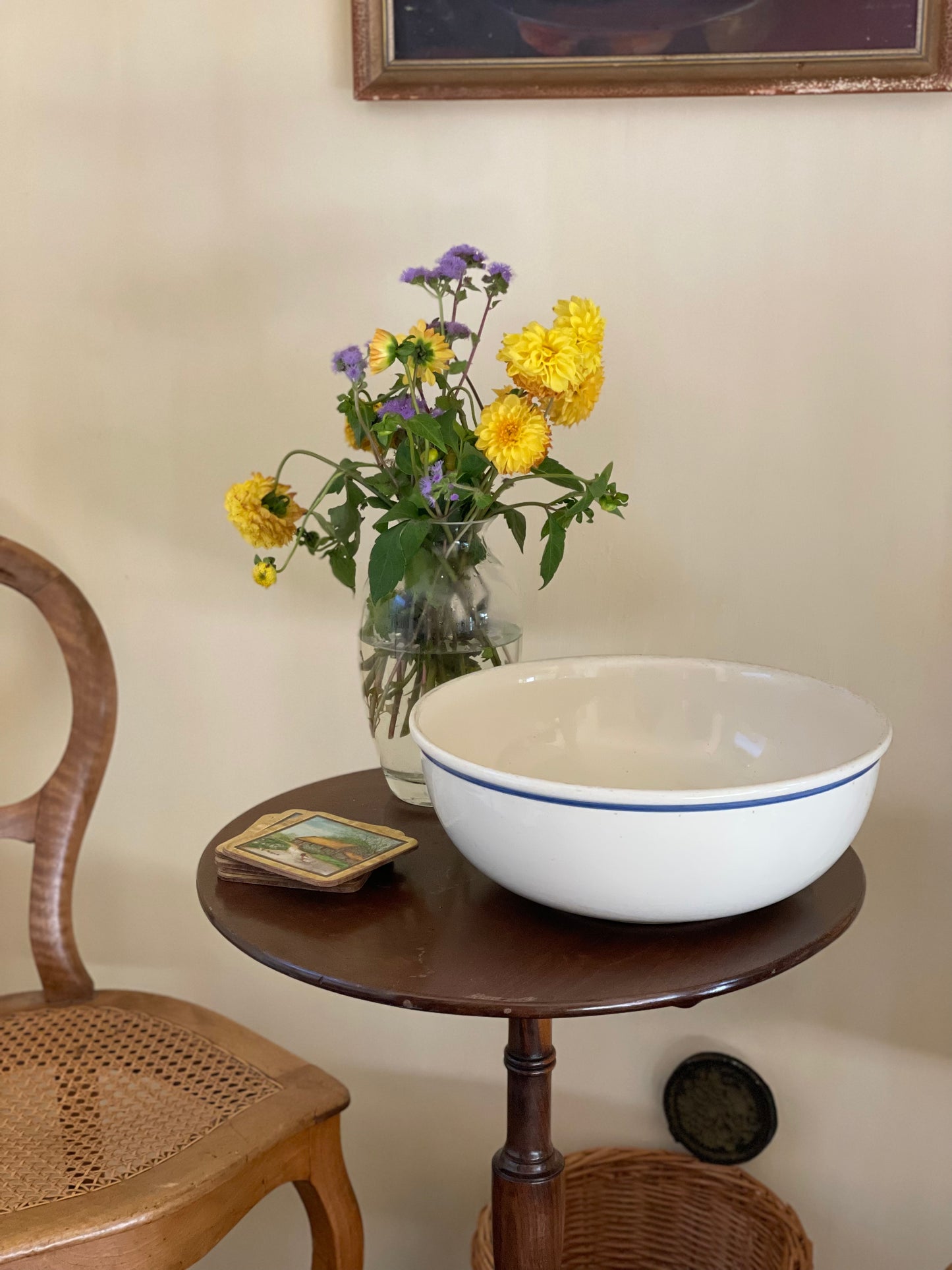 Vas mare de frământat din ceramică