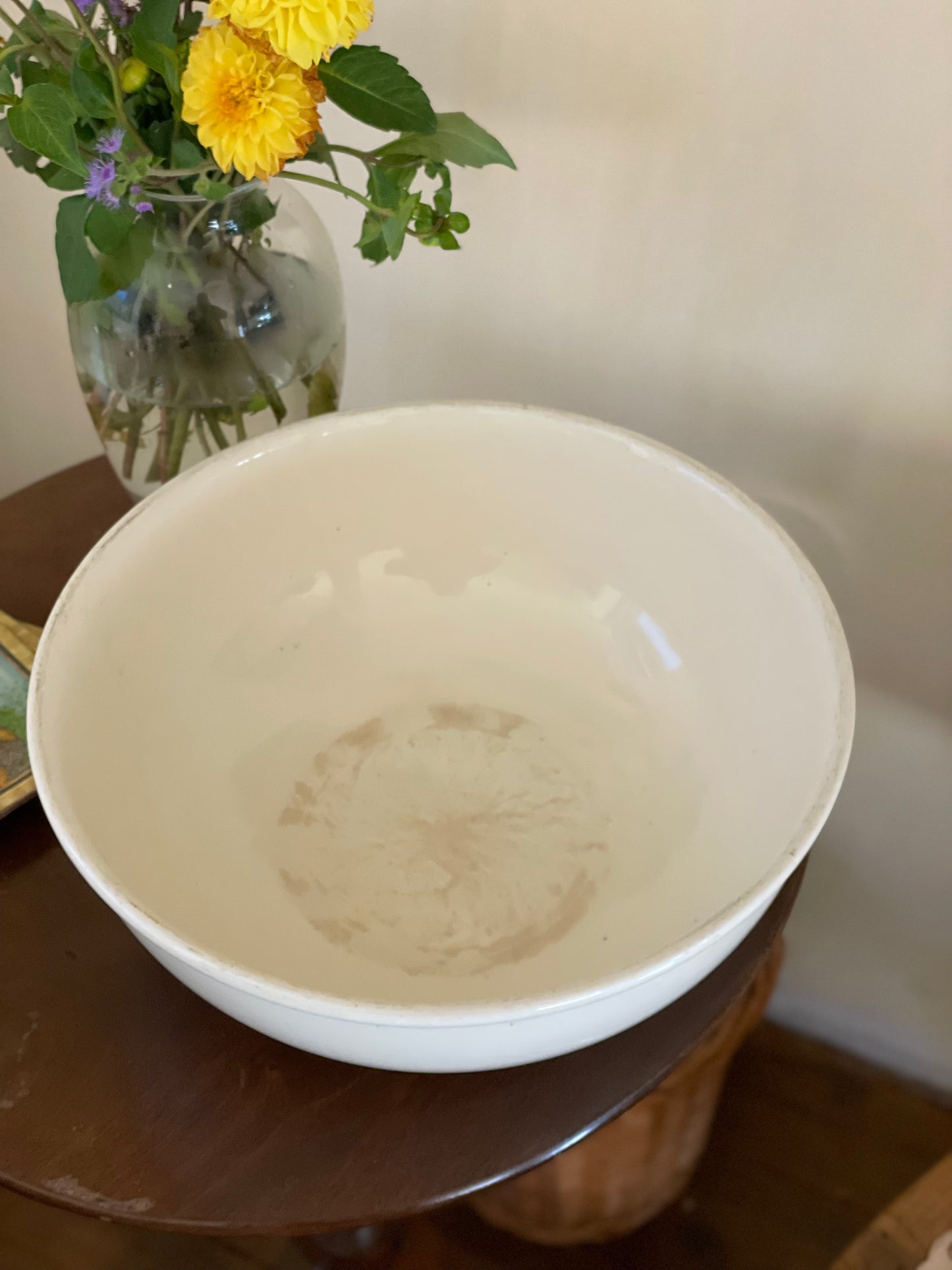 Vas mare de frământat din ceramică