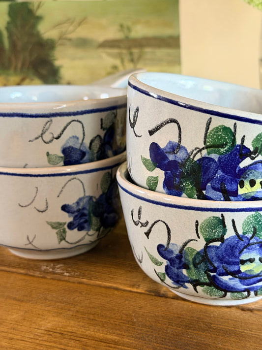 Set de 4 recipiente din ceramică cu mâner
