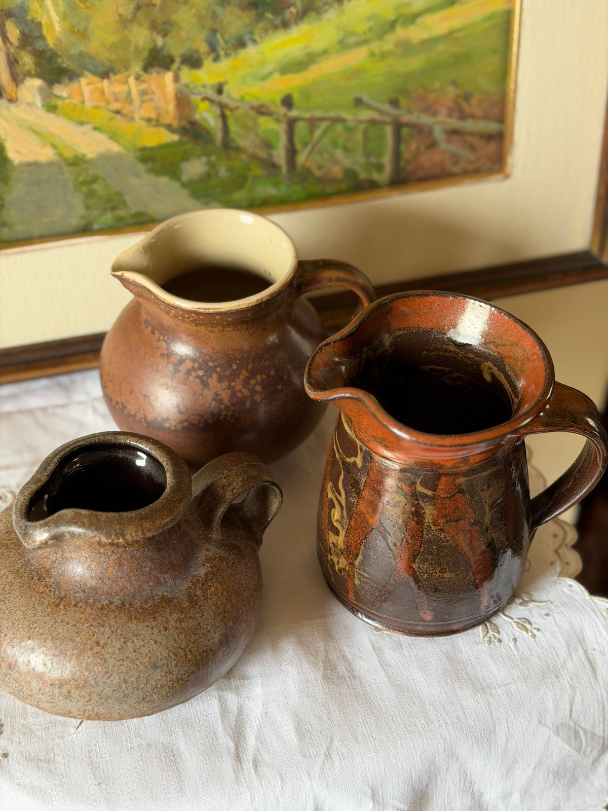 Diverse vaze/ulcioare vintage din ceramica