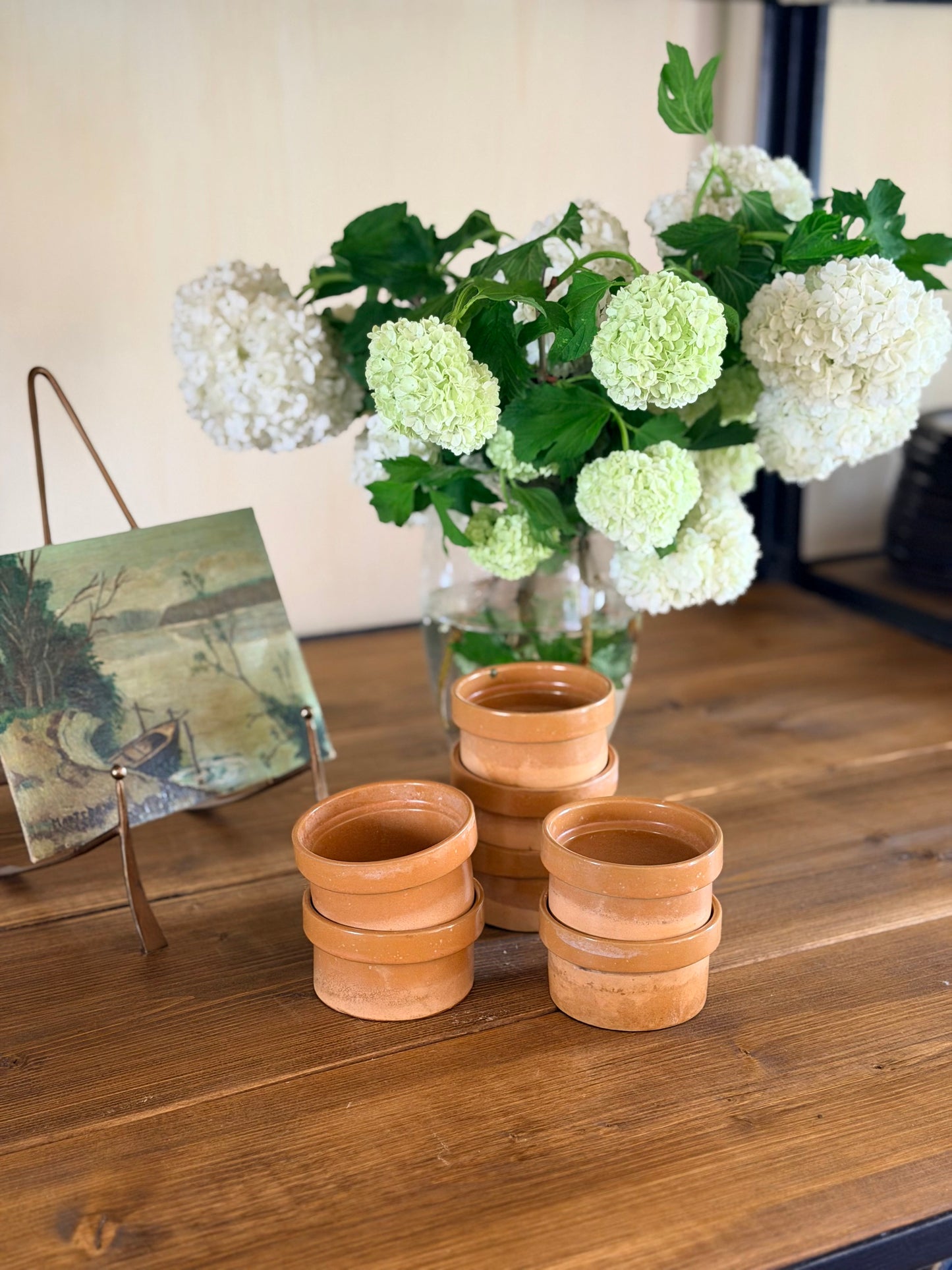 Set de 7 forme de desert pentru cuptor din ceramică