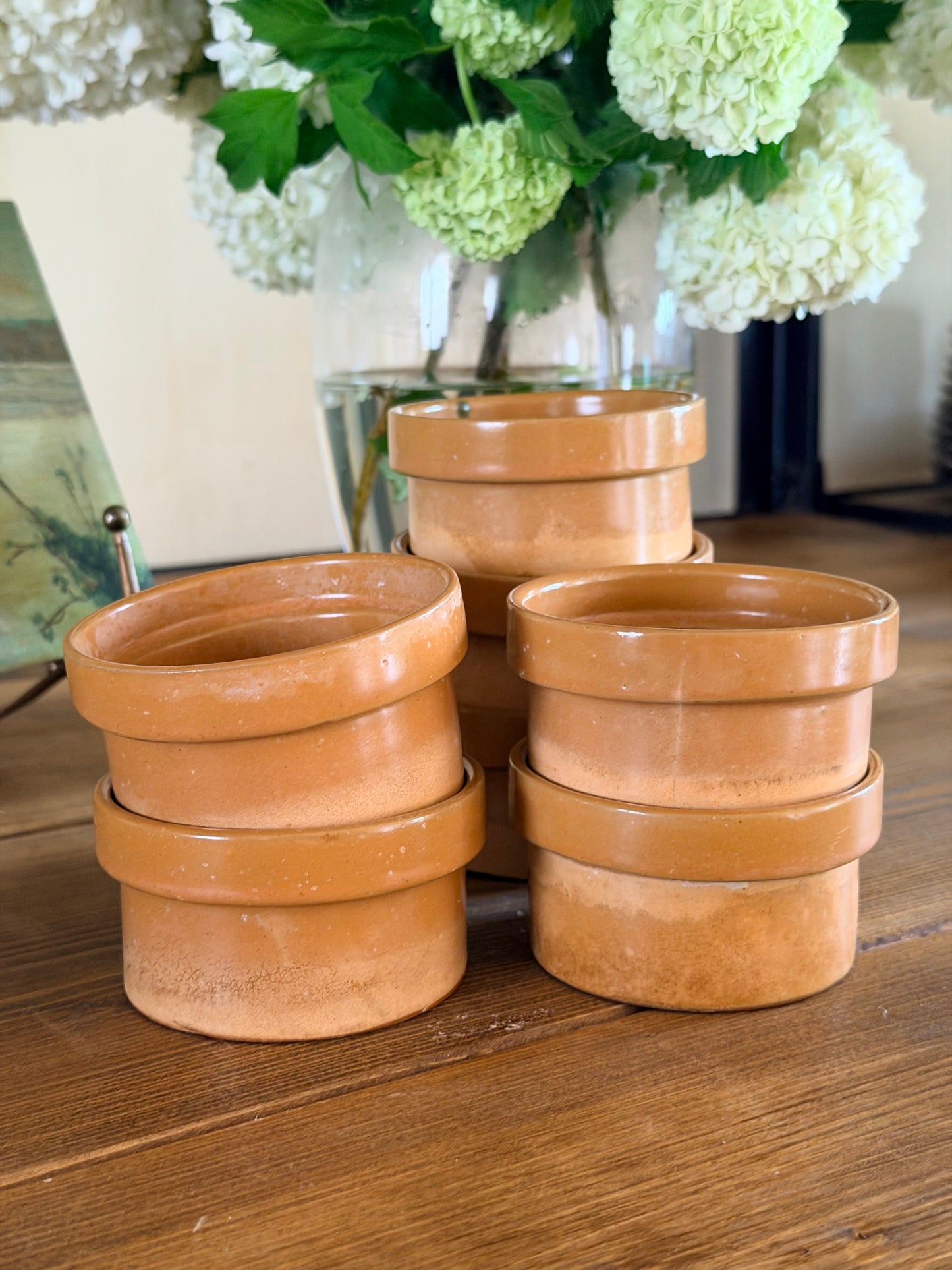 Set de 7 forme de desert pentru cuptor din ceramică