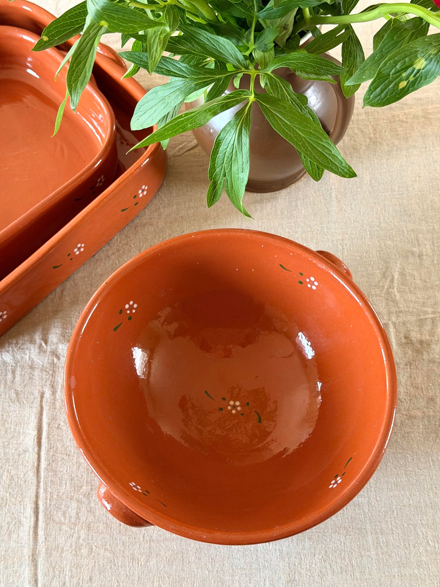 Vas de frământat din ceramică portugheză "Olaria di Aldeia"