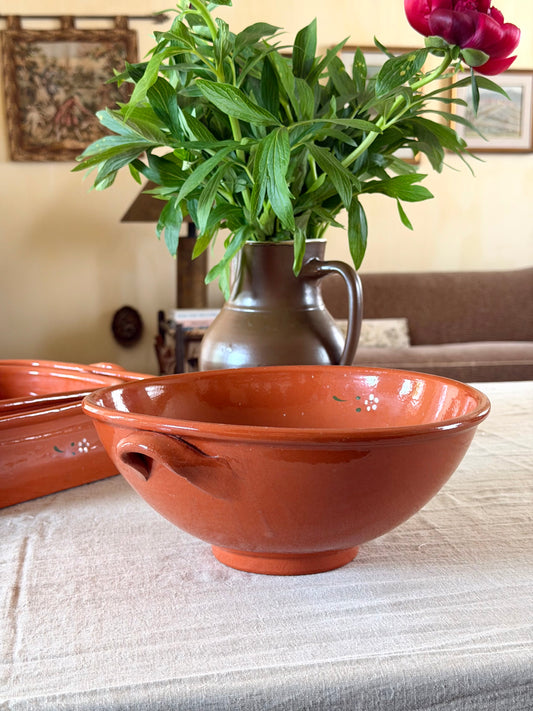 Vas de frământat din ceramică portugheză "Olaria di Aldeia"