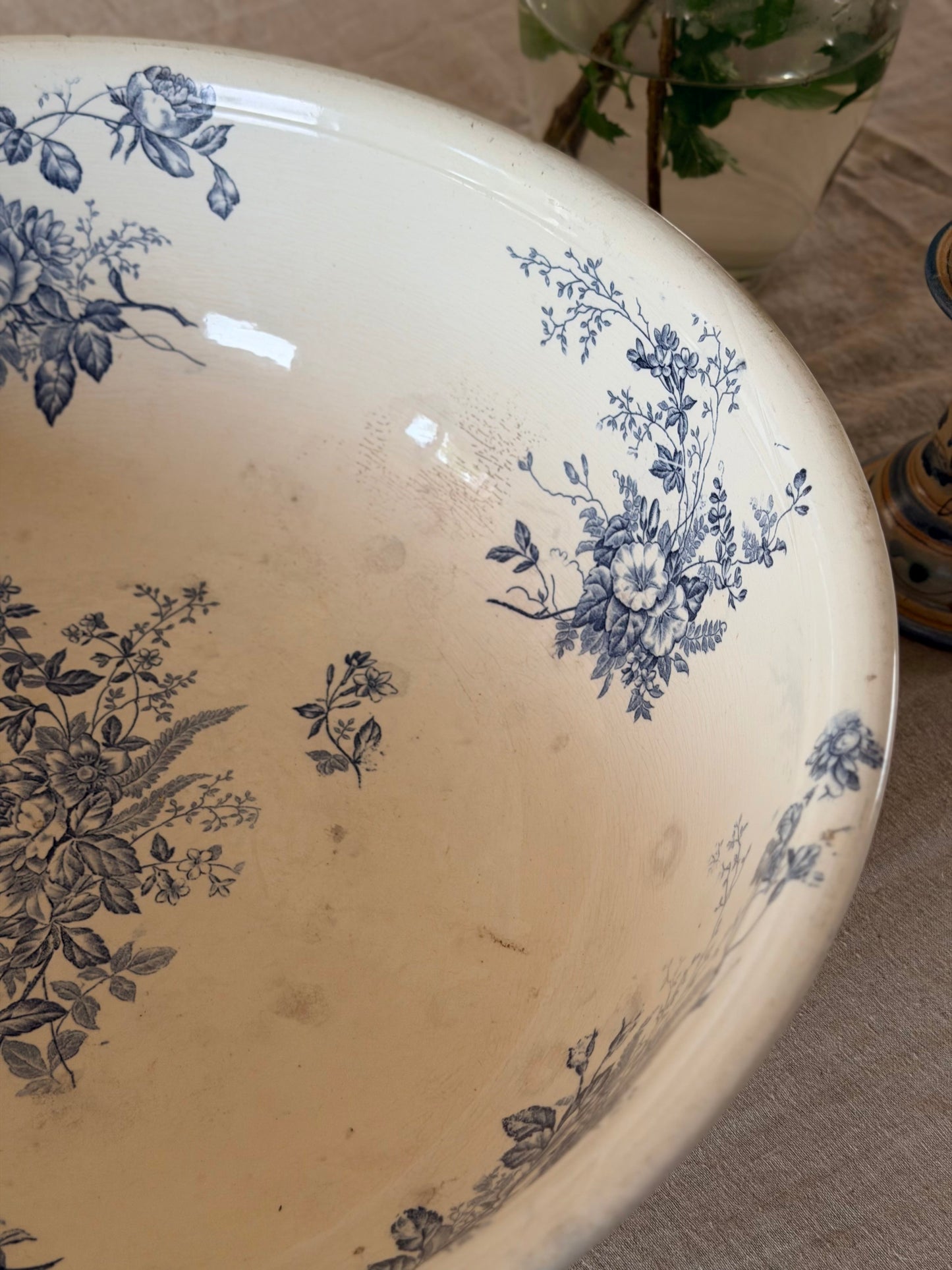 Vas de framantat unic din ceramica, Germania 1880
