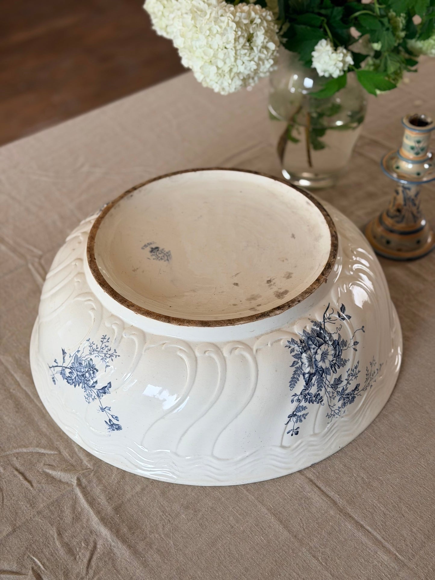 Vas de framantat unic din ceramica, Germania 1880