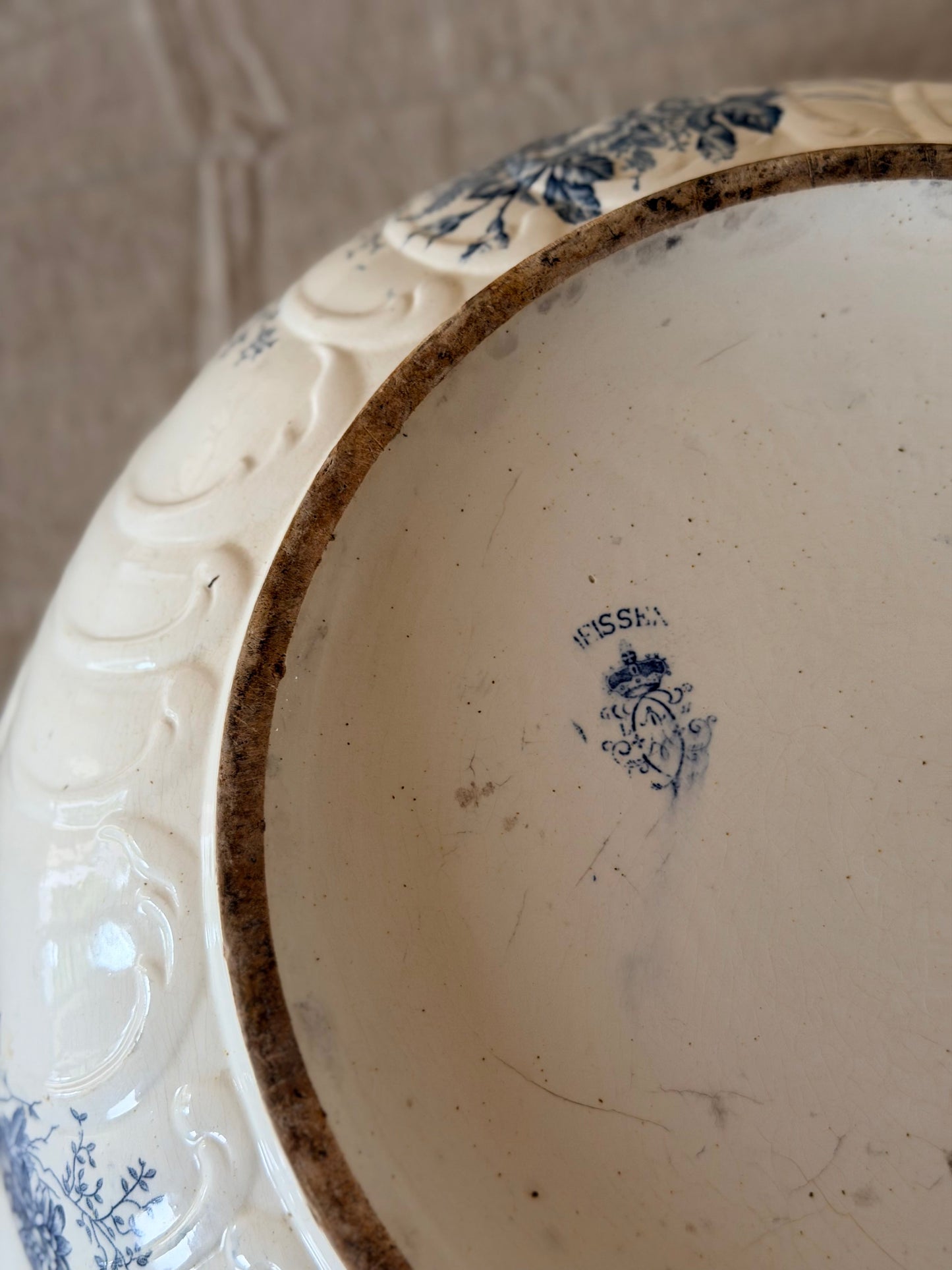 Vas de framantat unic din ceramica, Germania 1880
