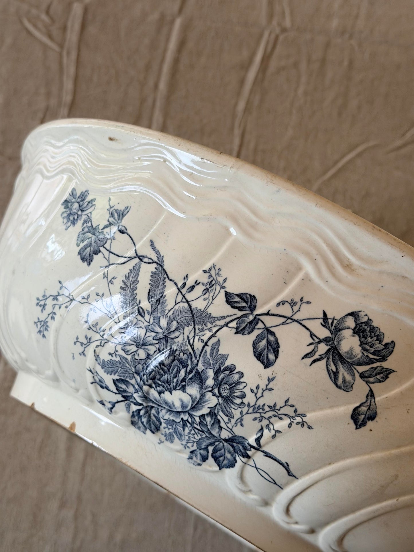 Vas de framantat unic din ceramica, Germania 1880