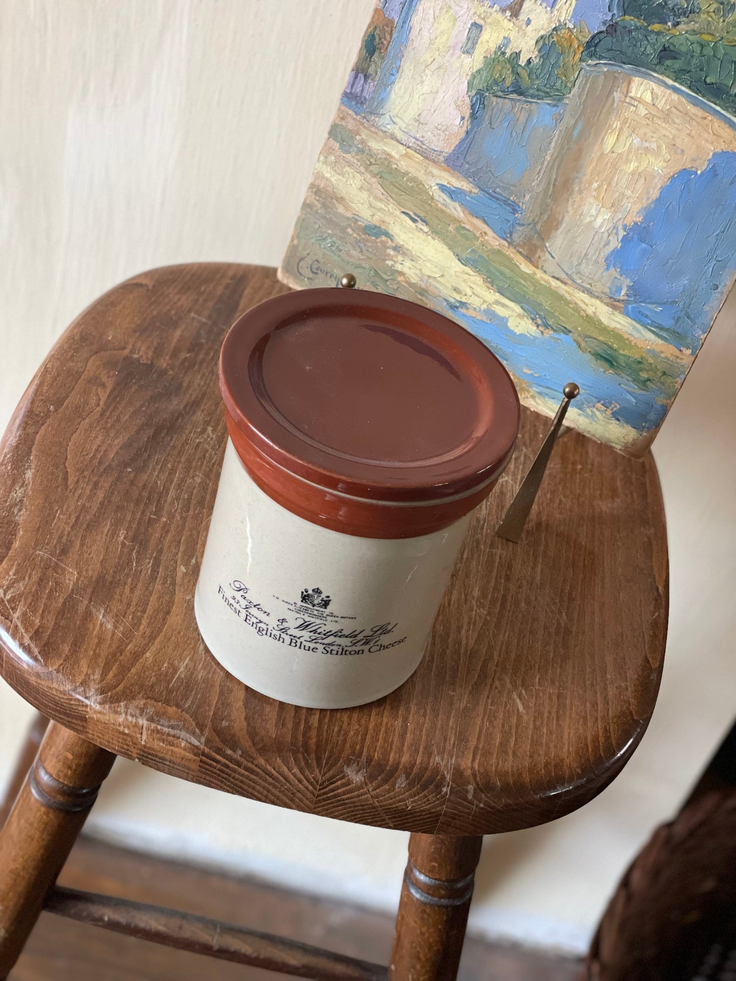 Recipient englezesc din ceramică