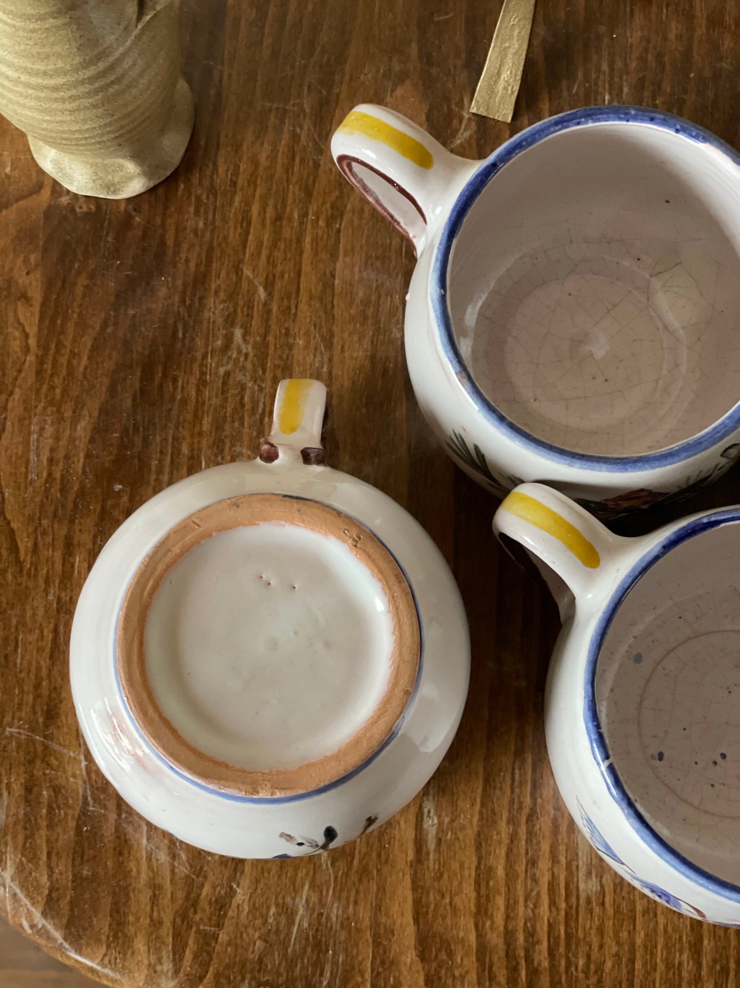 Cană ceramică pictată manual florală