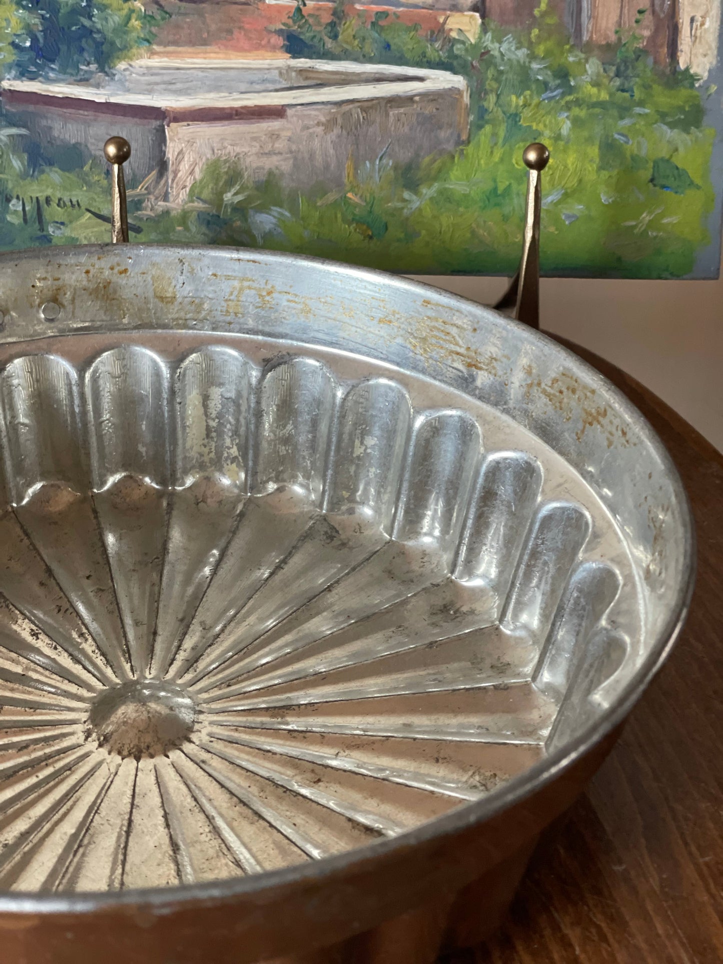 Formă vintage Charlotte Russe din cupru