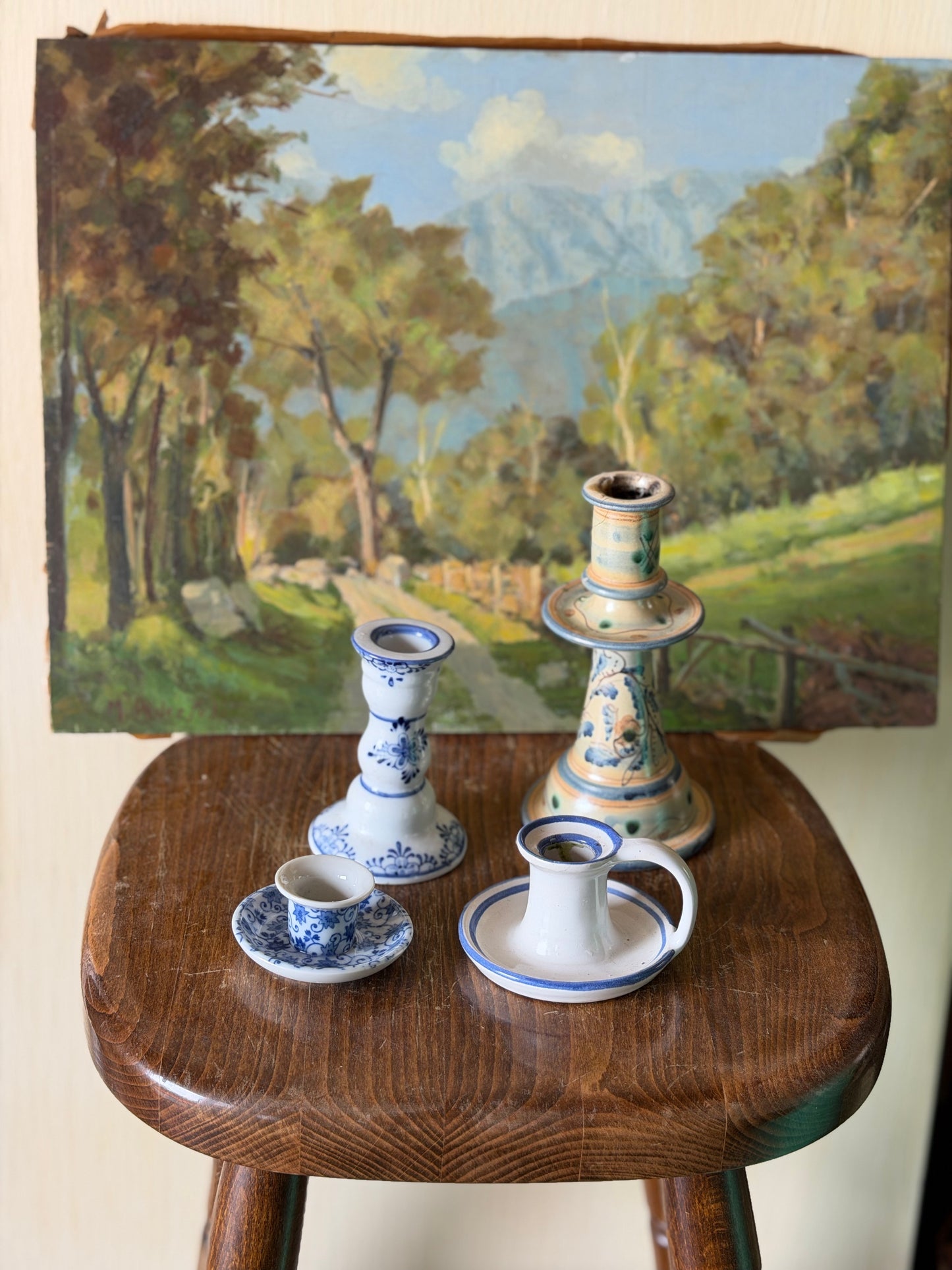 Diverse suporturi pentru lumânări din ceramică